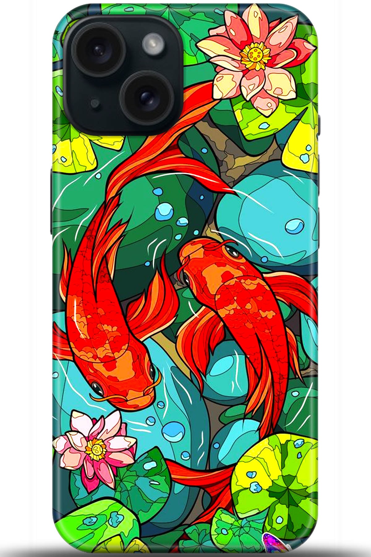 Apple iPhone 15 Uyumlu Kılıf HD Baskılı Kılıf - Followed Institution 5700