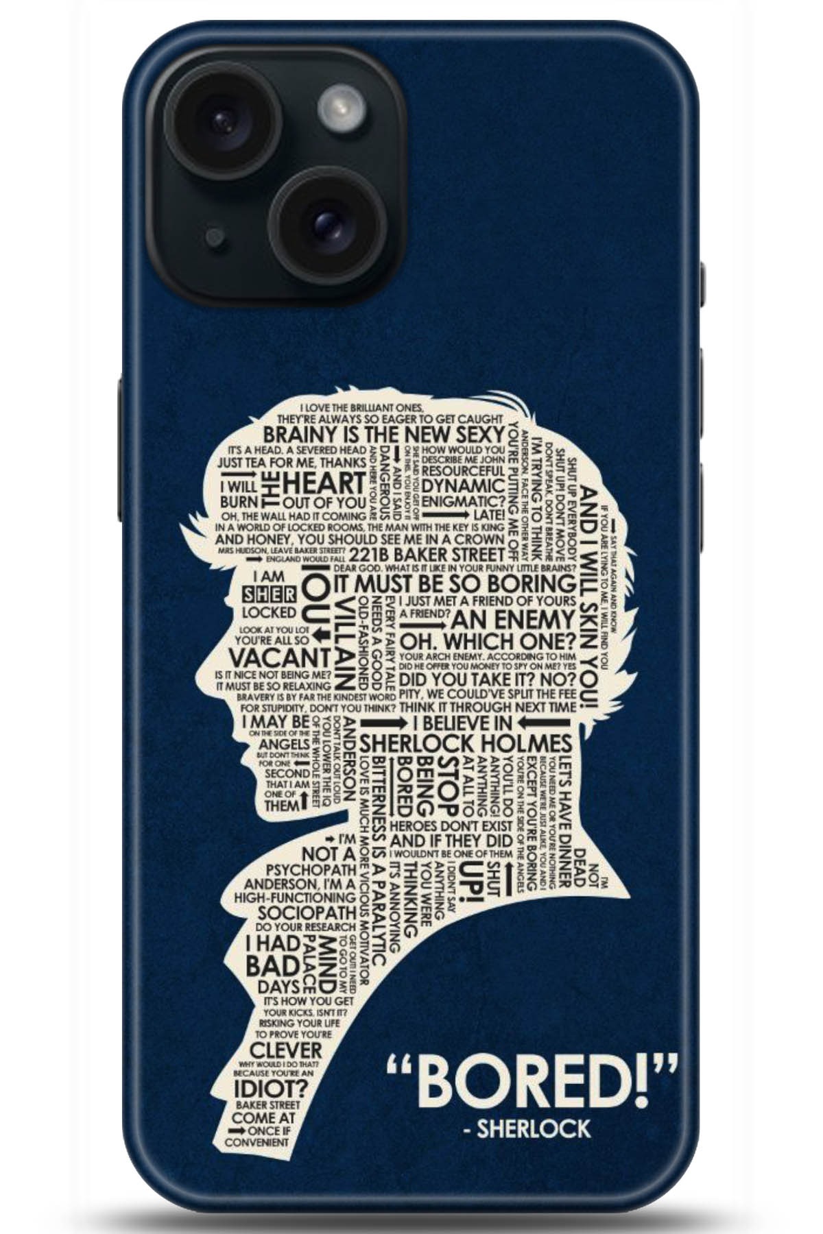 Apple iPhone 15 Plus Uyumlu Kılıf HD Baskılı Kılıf - Followed Institution 5156