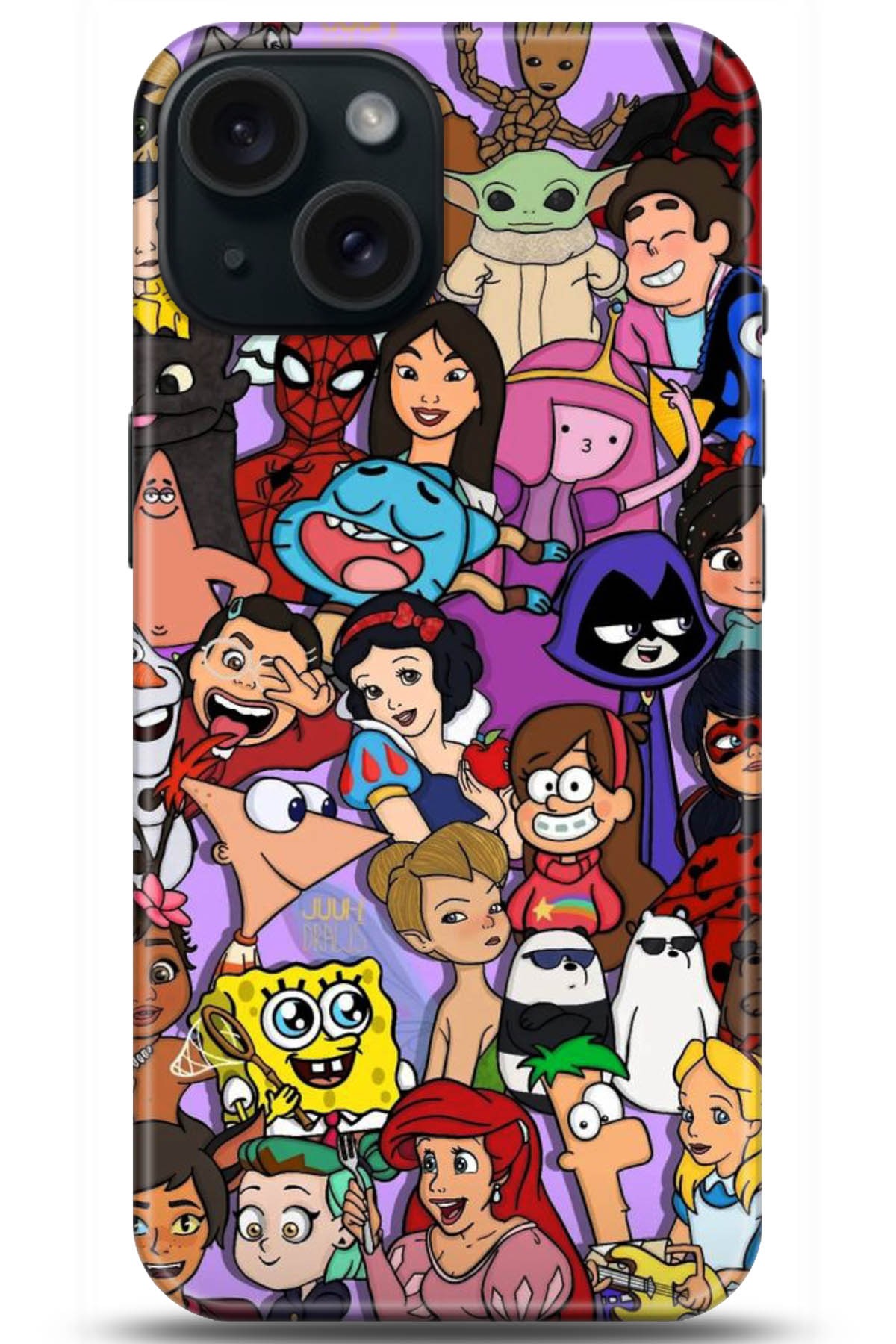 Apple iPhone 15 Plus Uyumlu Kılıf HD Baskılı Kılıf - Followed Institution 5168