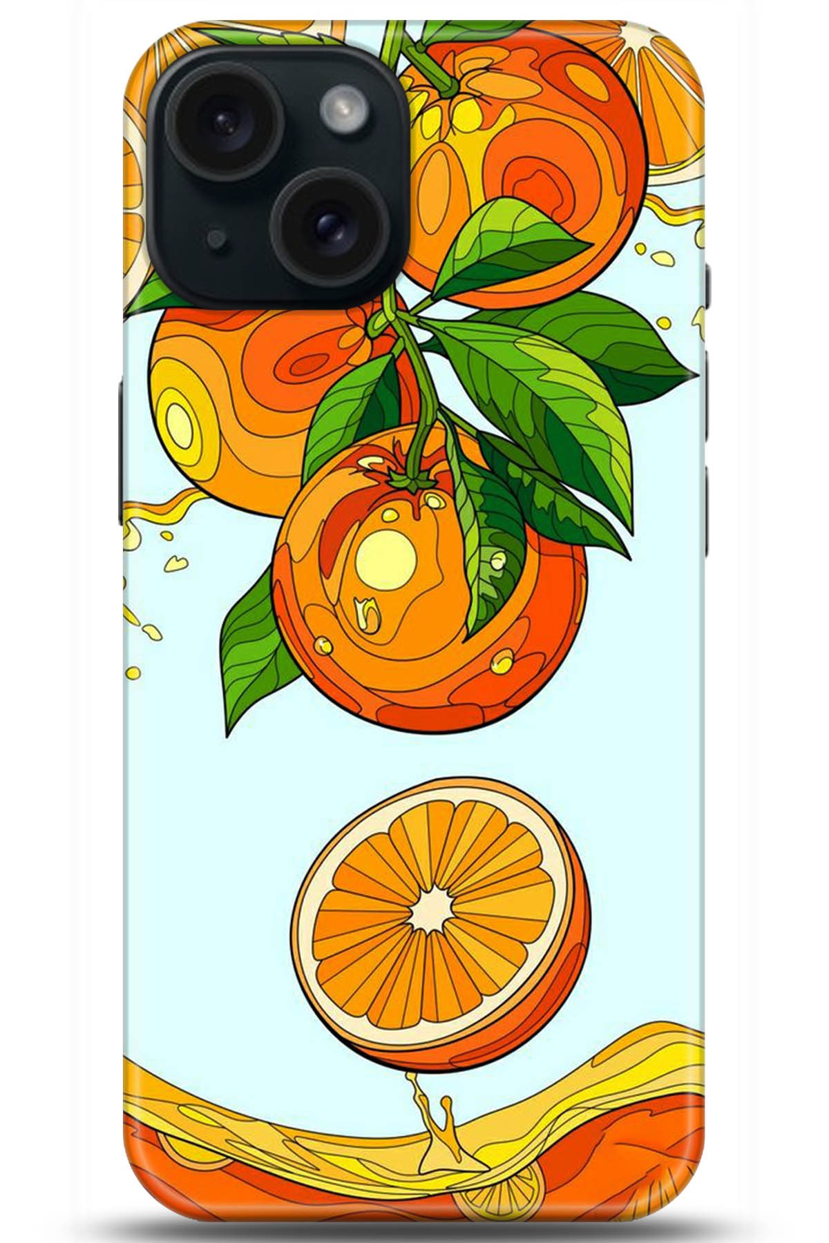 Apple iPhone 15 Plus Uyumlu Kılıf HD Baskılı Kılıf - Followed Institution 5202