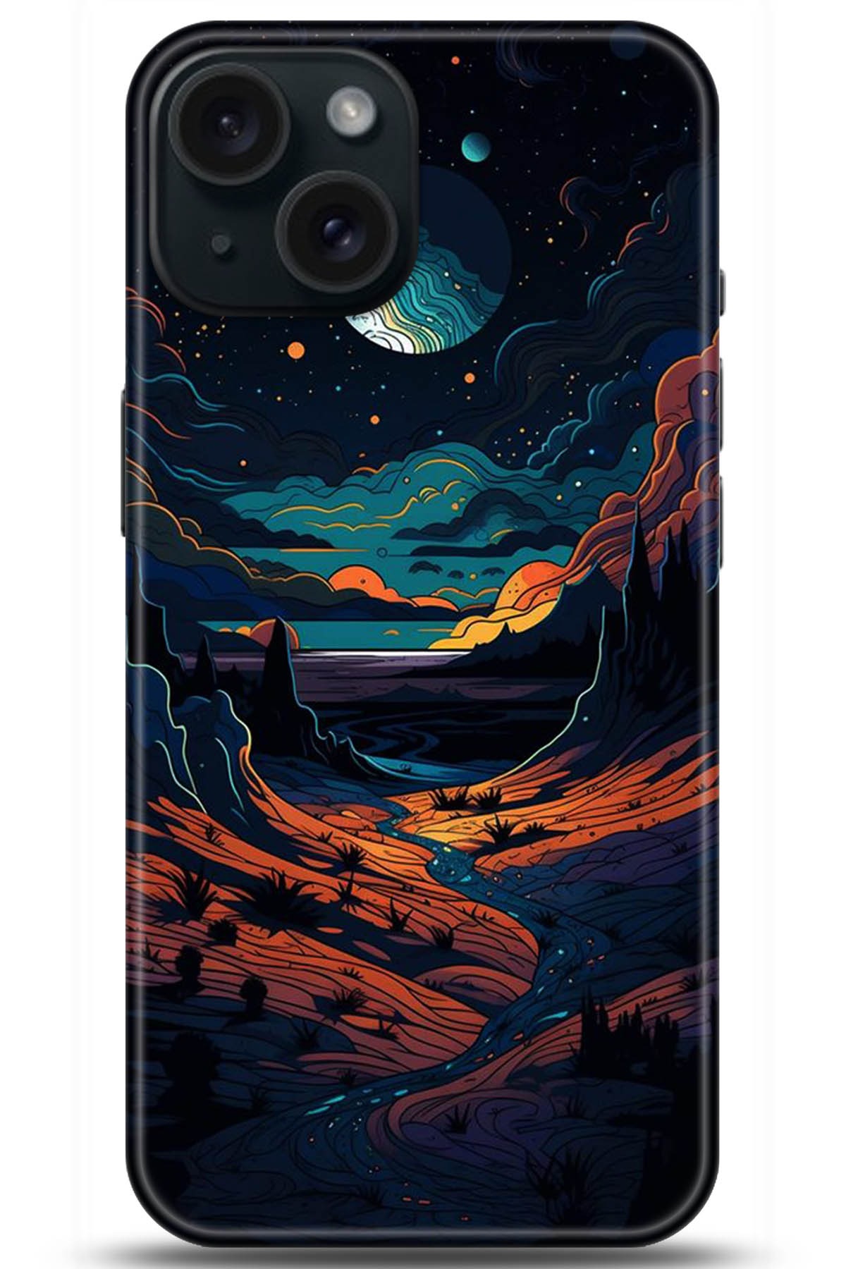 Apple iPhone 15 Plus Uyumlu Kılıf HD Baskılı Kılıf - Followed Institution 5275