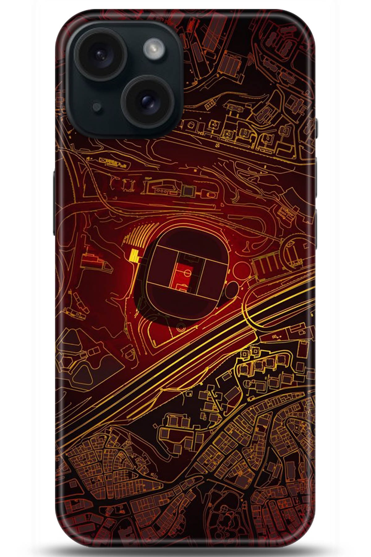 Apple iPhone 15 Plus Uyumlu Kılıf HD Baskılı Kılıf - Followed Institution 5297