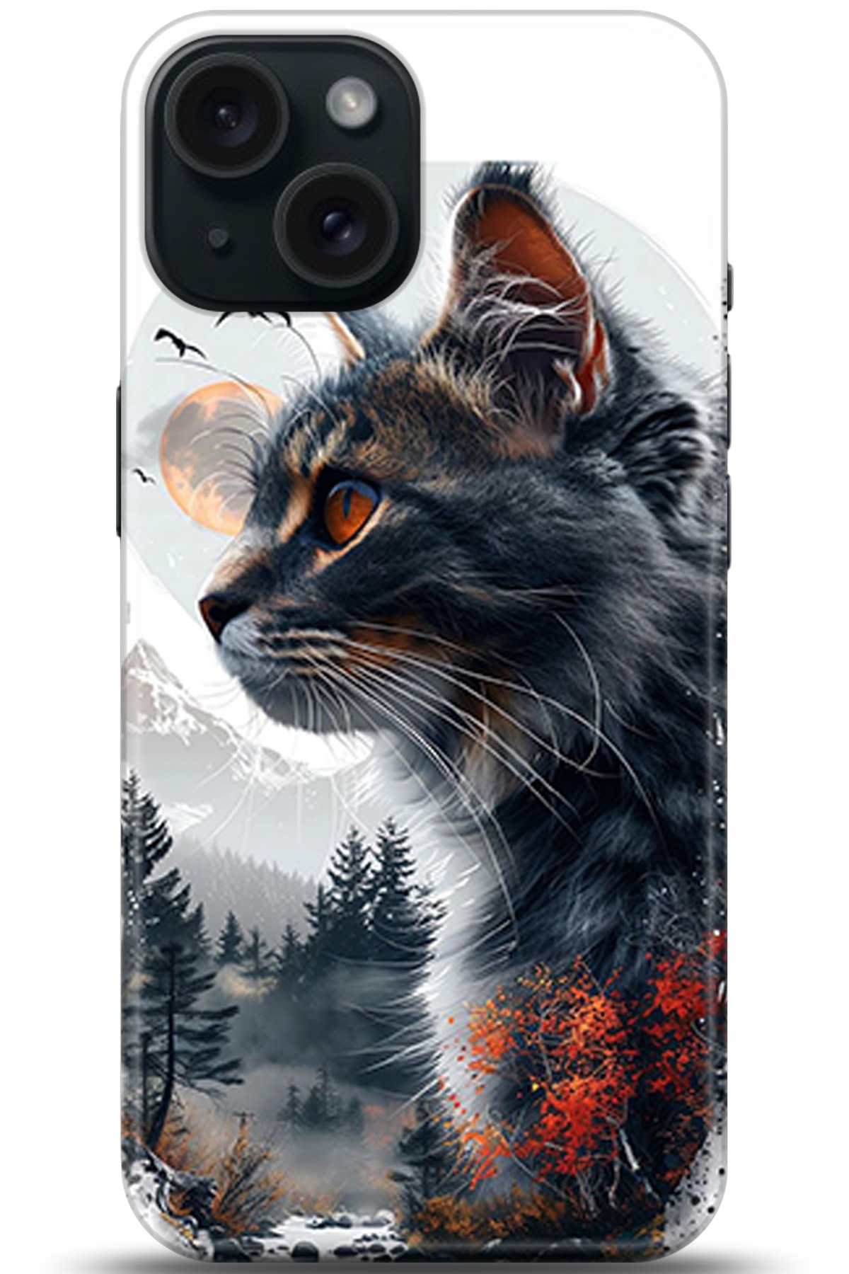 Apple iPhone 15 Plus Uyumlu Kılıf HD Baskılı Kılıf - Followed Institution 5319