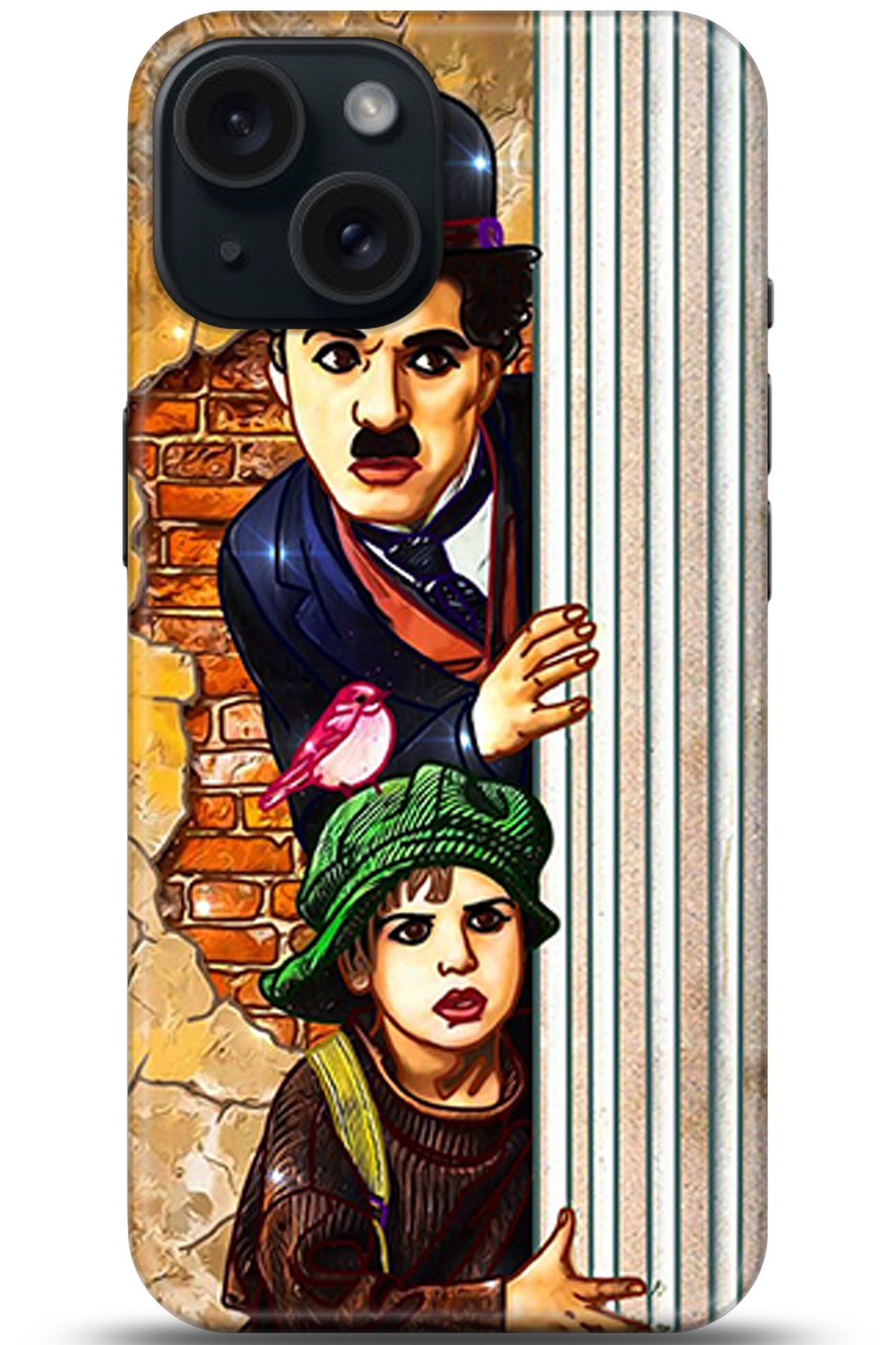 Apple iPhone 15 Plus Uyumlu Kılıf HD Baskılı Kılıf - Followed Institution 5348