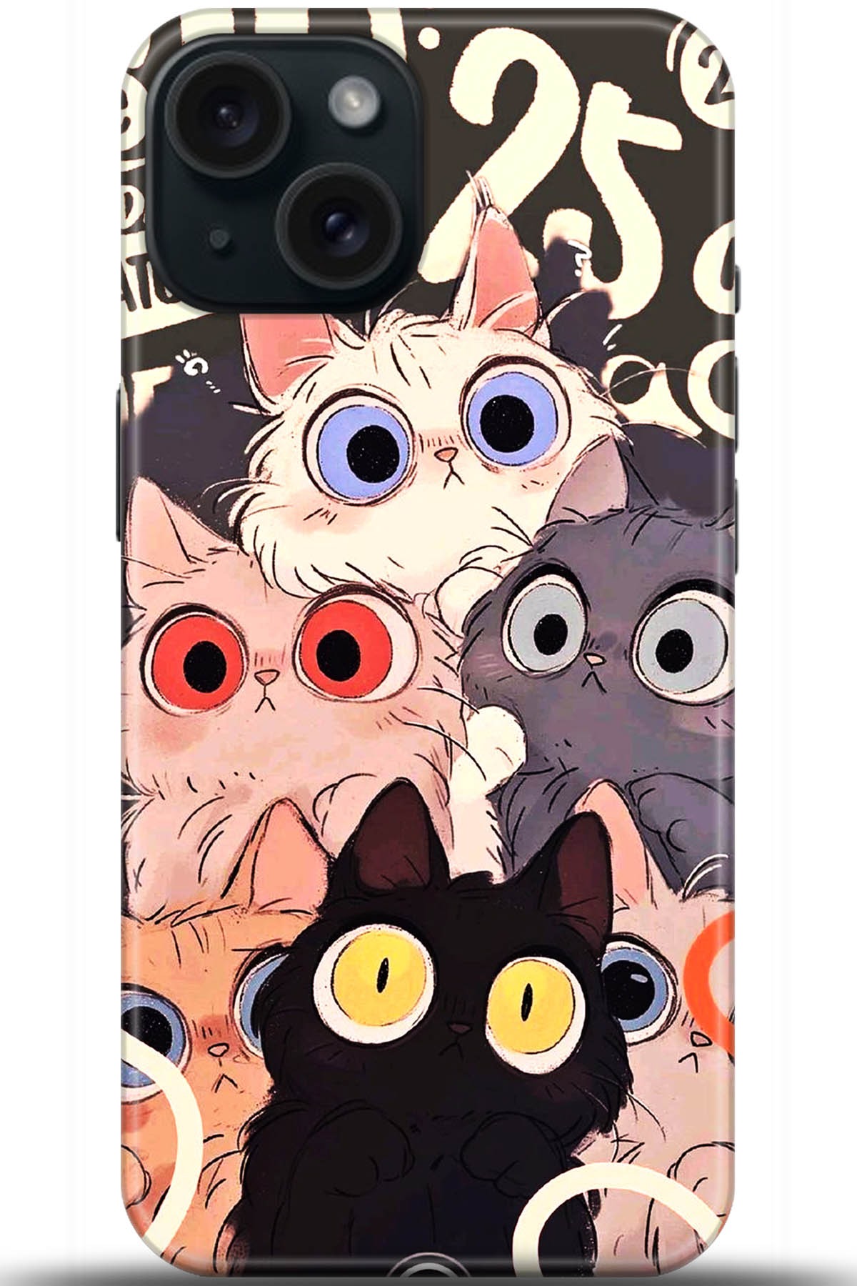 Apple iPhone 15 Plus Uyumlu Kılıf HD Baskılı Kılıf - Followed Institution 5641