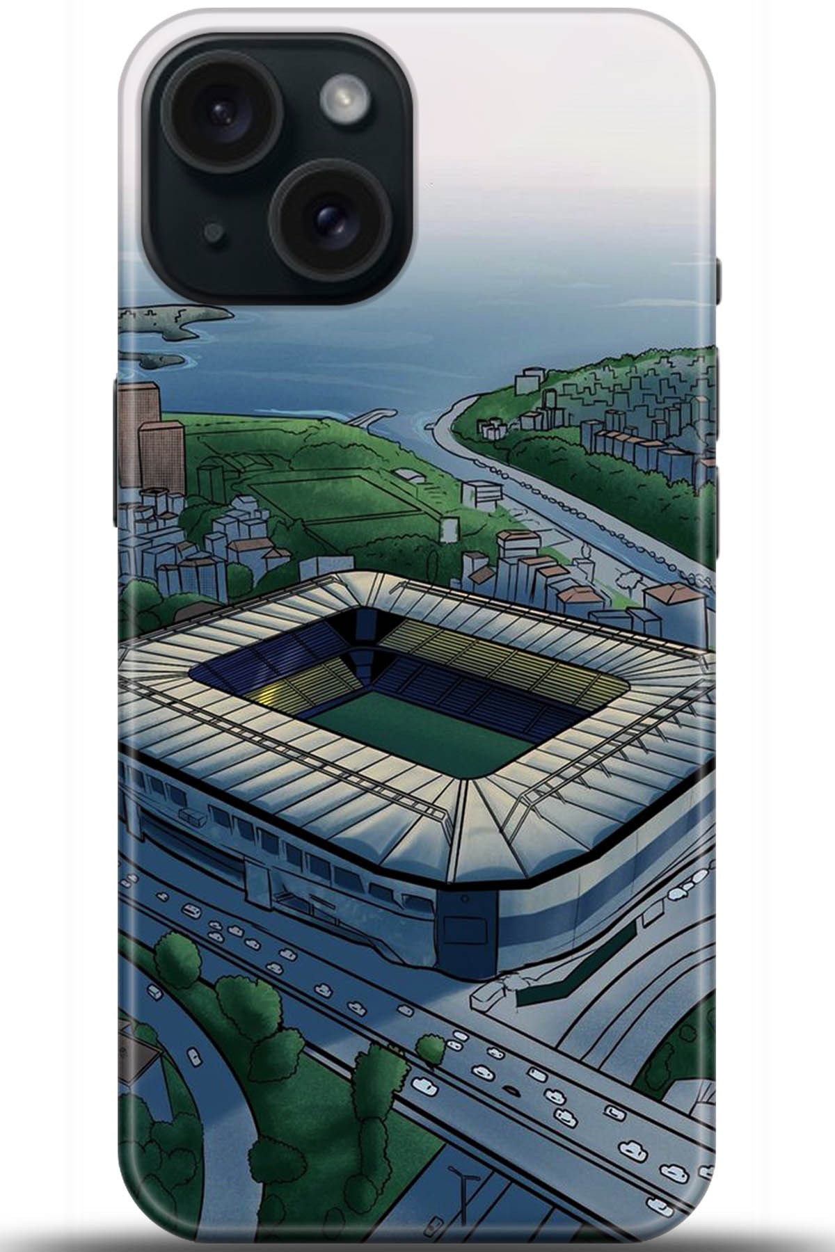 Apple iPhone 15 Plus Uyumlu Kılıf HD Baskılı Kılıf - Followed Institution 5715