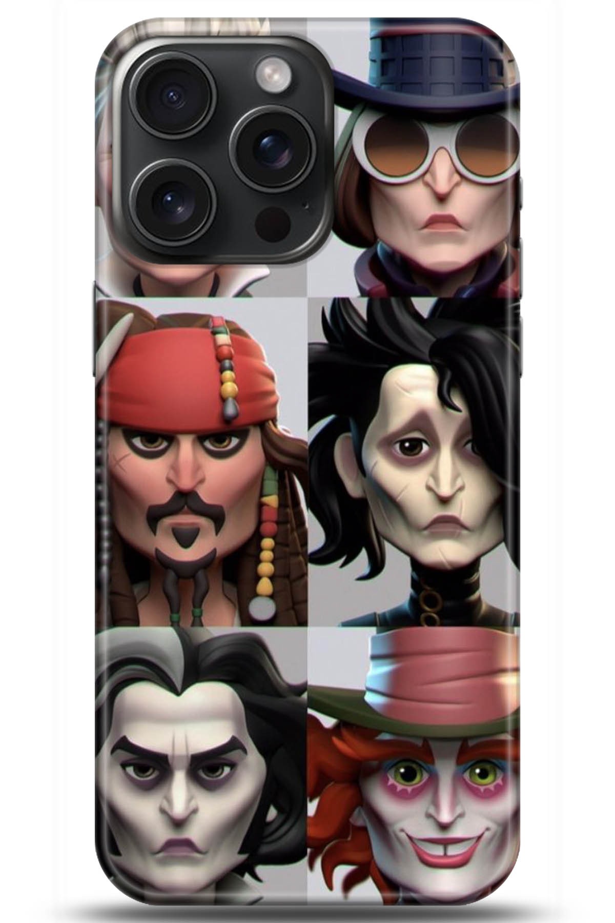 Apple iPhone 15 Pro Uyumlu Kılıf HD Baskılı Kılıf - Followed Institution 5001