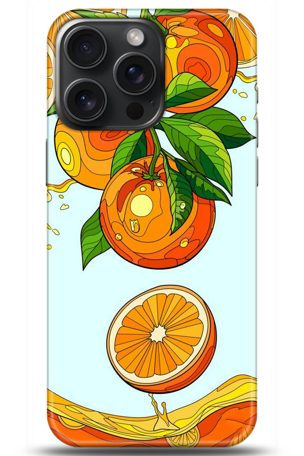 Apple iPhone 15 Pro Uyumlu Kılıf HD Baskılı Kılıf - Followed Institution 5202