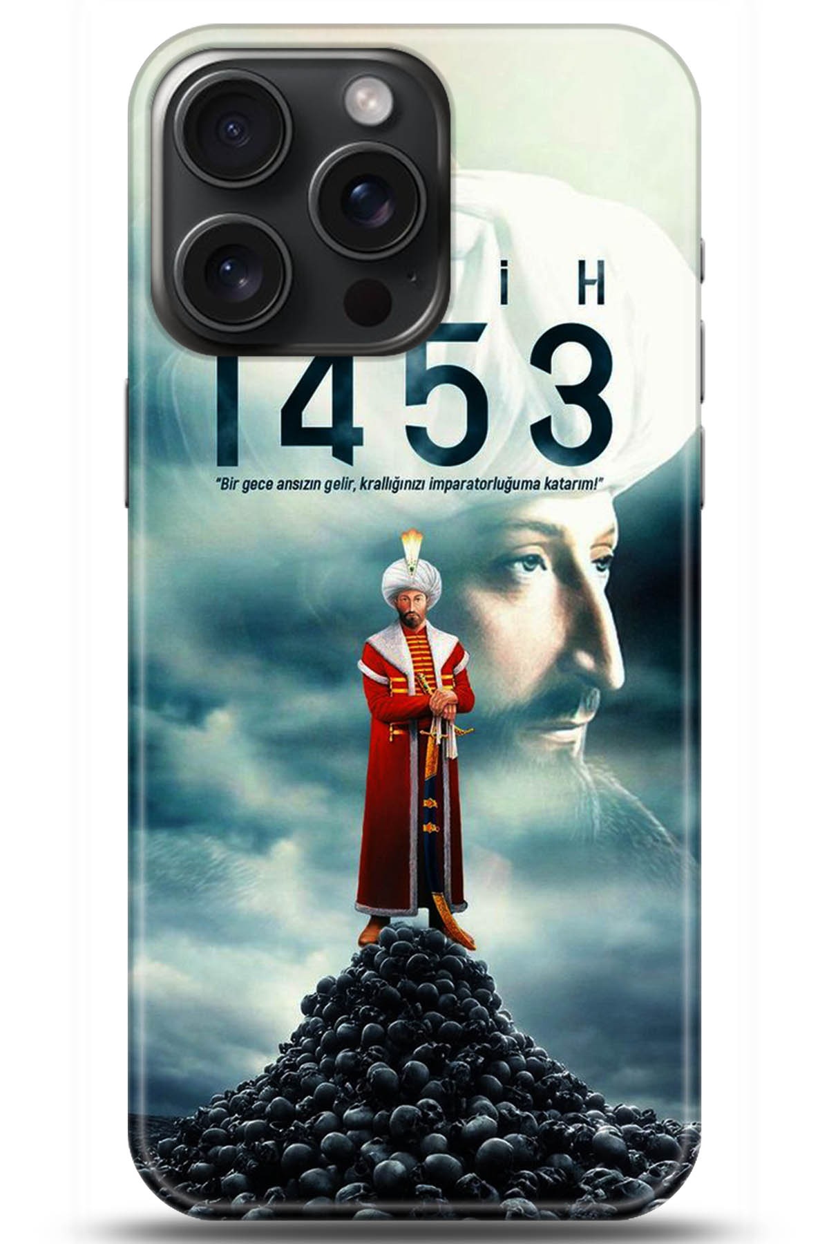 Apple iPhone 15 Pro Uyumlu Kılıf HD Baskılı Kılıf - Followed Institution 5219