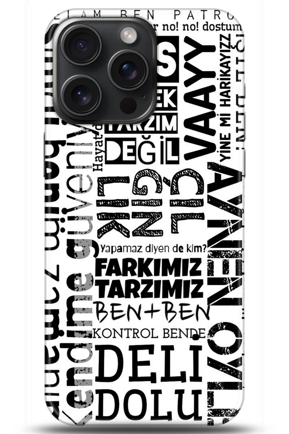 Apple iPhone 15 Pro Uyumlu Kılıf HD Baskılı Kılıf - Followed Institution 5281