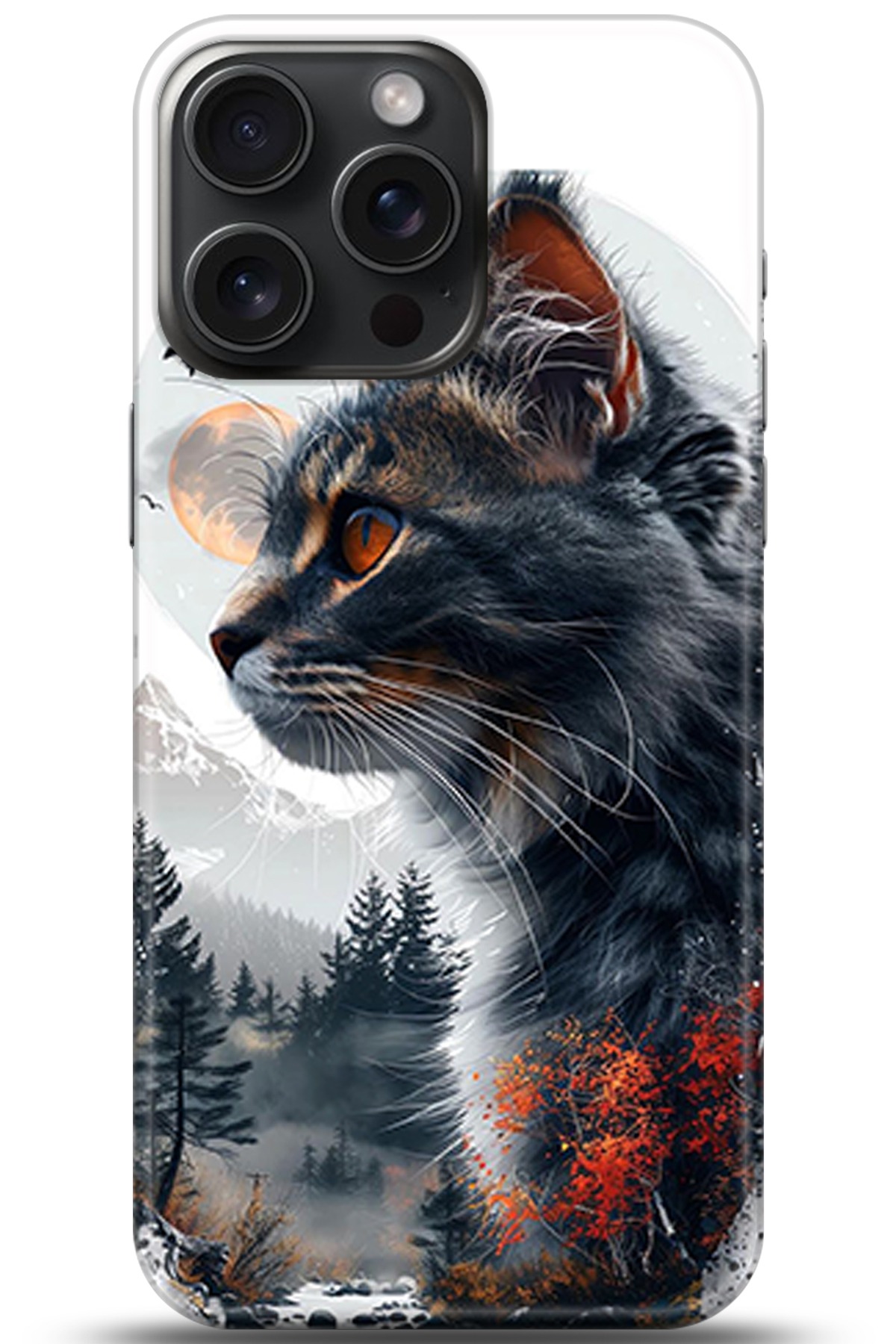 Apple iPhone 15 Pro Uyumlu Kılıf HD Baskılı Kılıf - Followed Institution 5319