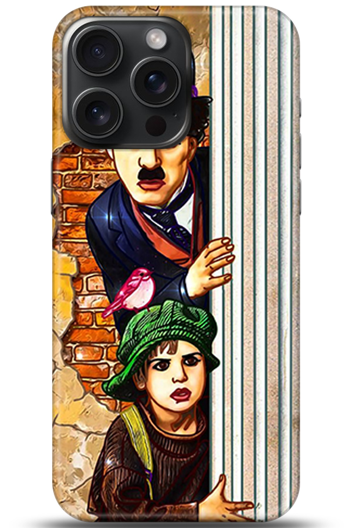 Apple iPhone 15 Pro Uyumlu Kılıf HD Baskılı Kılıf - Followed Institution 5348