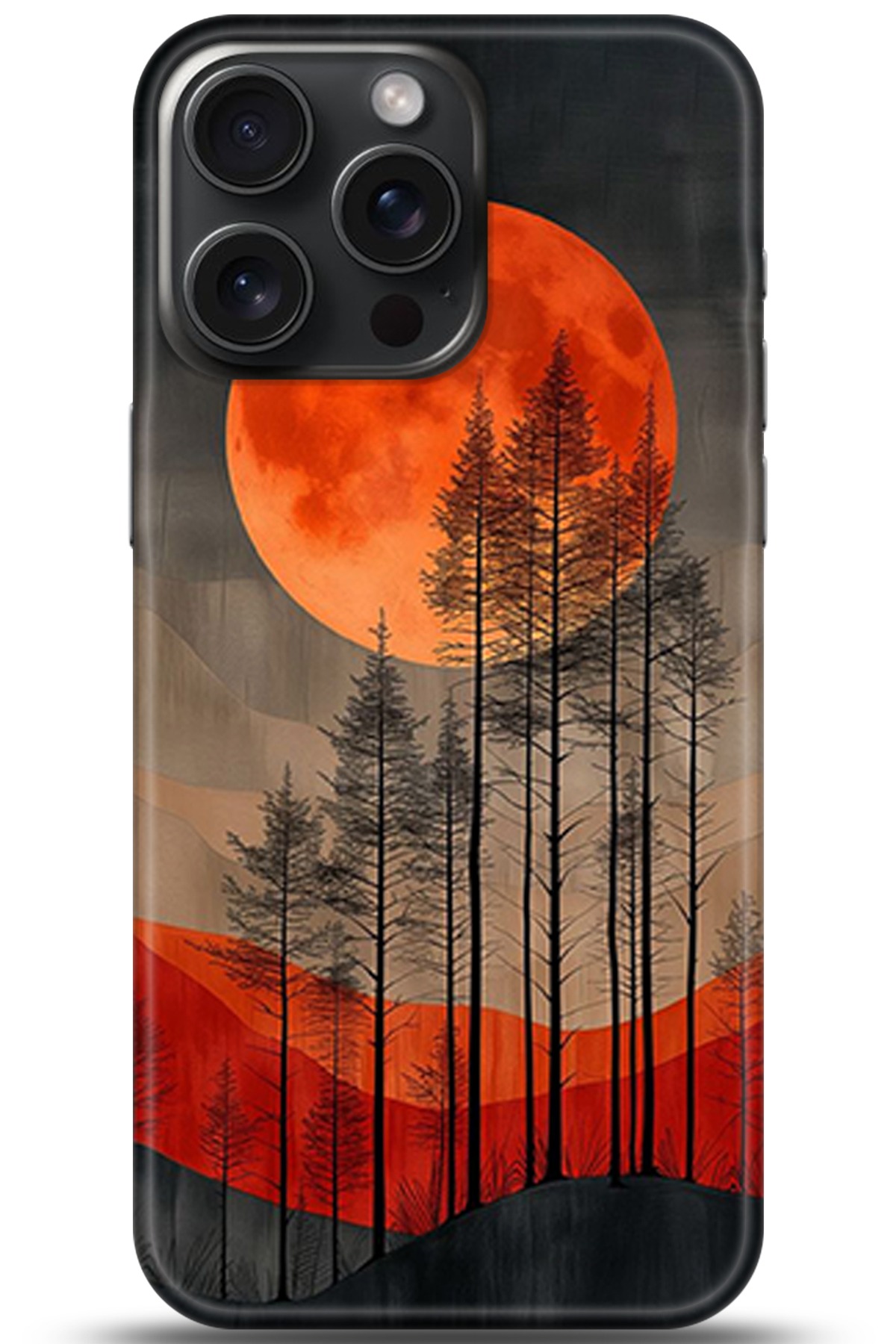 Apple iPhone 15 Pro Uyumlu Kılıf HD Baskılı Kılıf - Followed Institution 5370