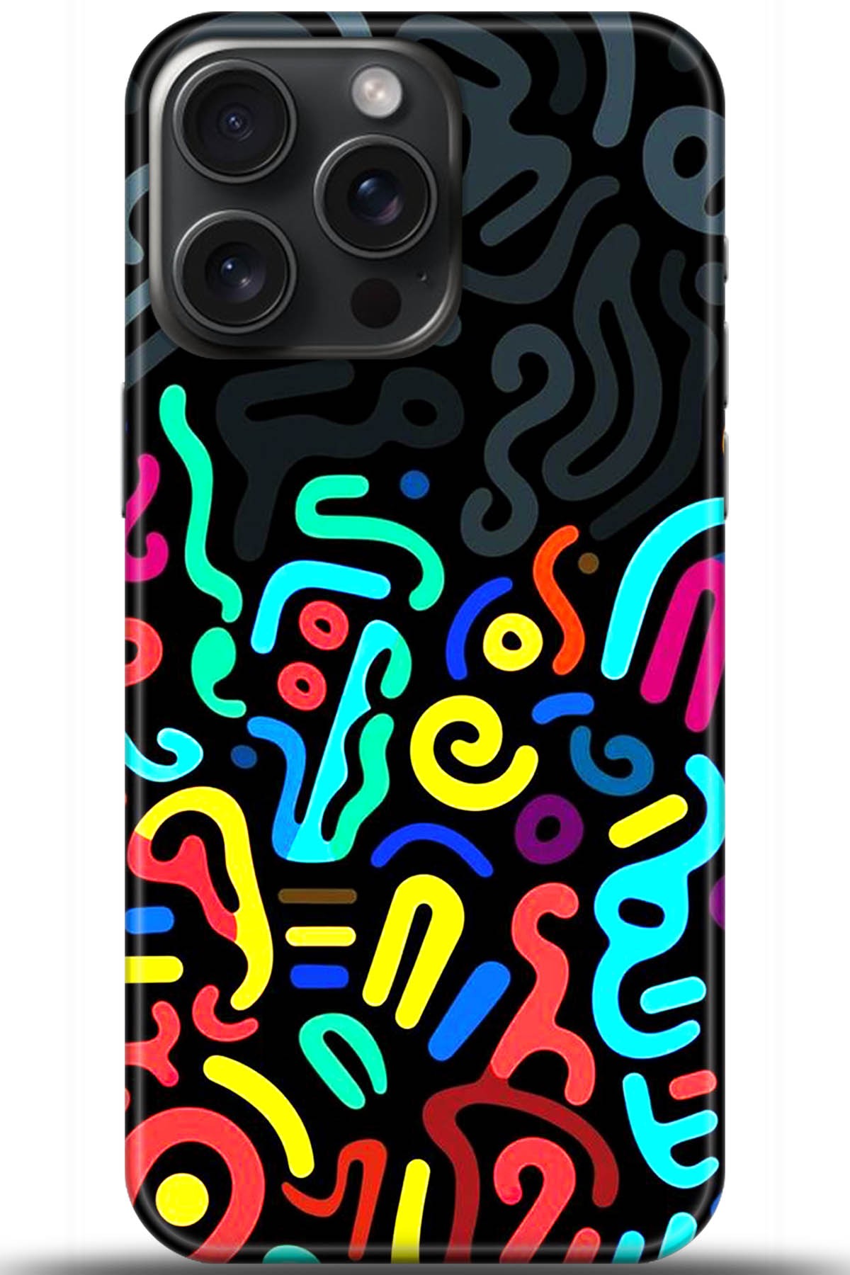 Apple iPhone 15 Pro Uyumlu Kılıf HD Baskılı Kılıf - Followed Institution 5465