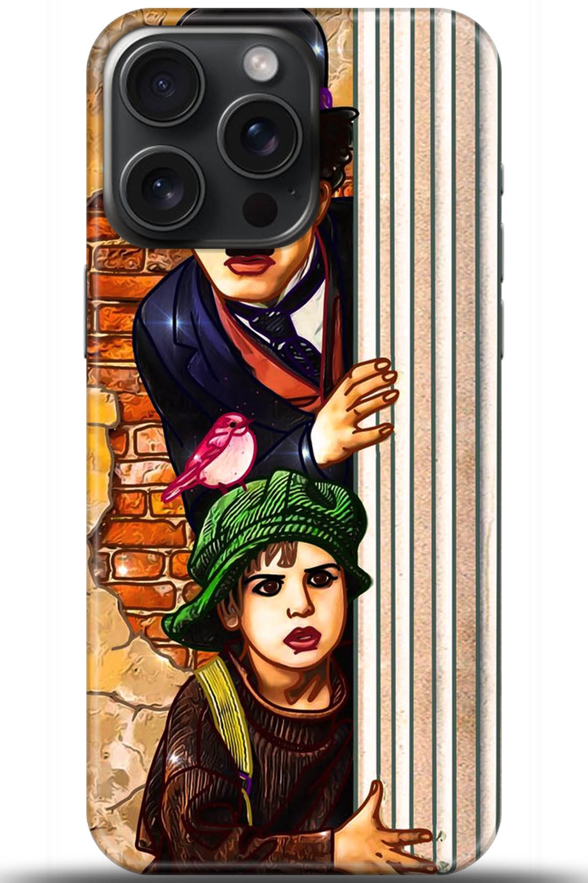 Apple iPhone 15 Pro Uyumlu Kılıf HD Baskılı Kılıf - Followed Institution 5694