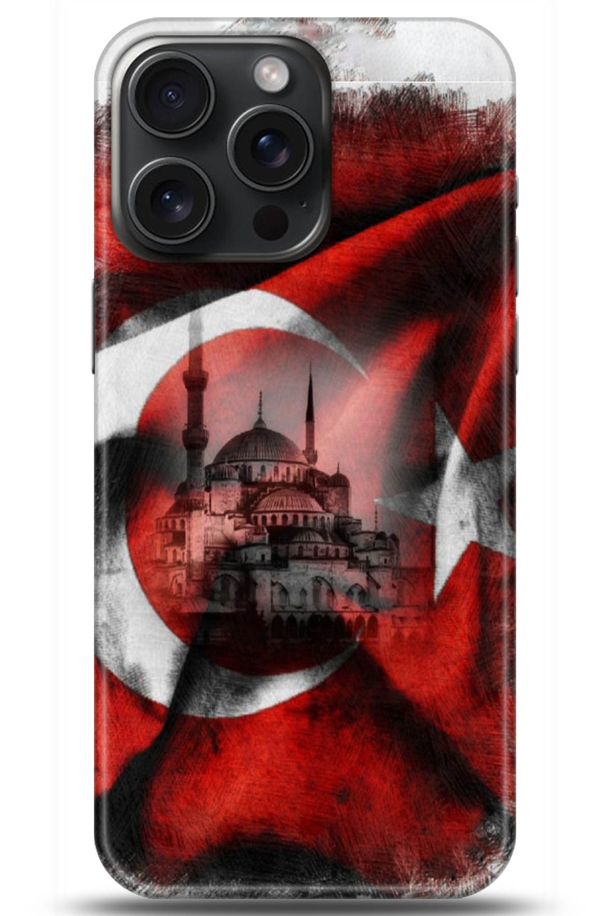 Apple iPhone 15 Pro Max Uyumlu Kılıf HD Baskılı Kılıf - Followed Institution 5178