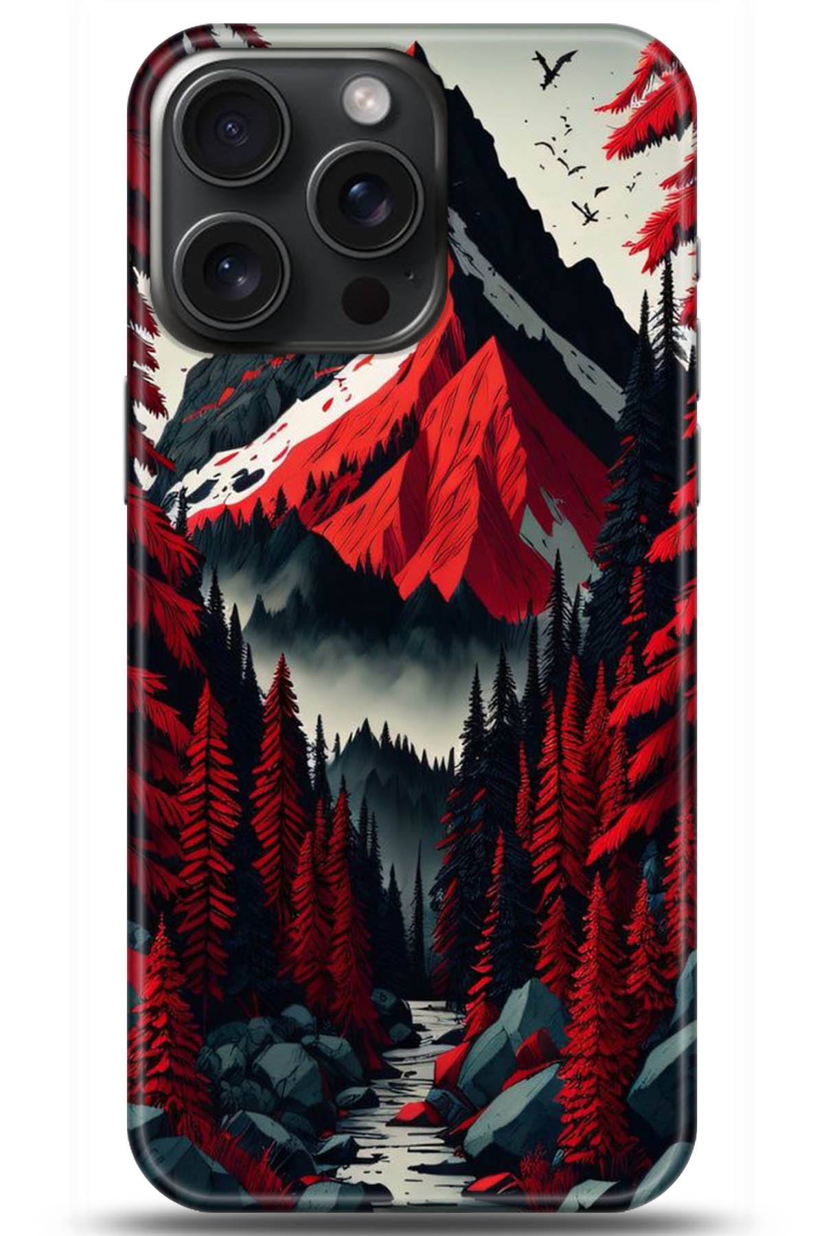 Apple iPhone 15 Pro Max Uyumlu Kılıf HD Baskılı Kılıf - Followed Institution 5196