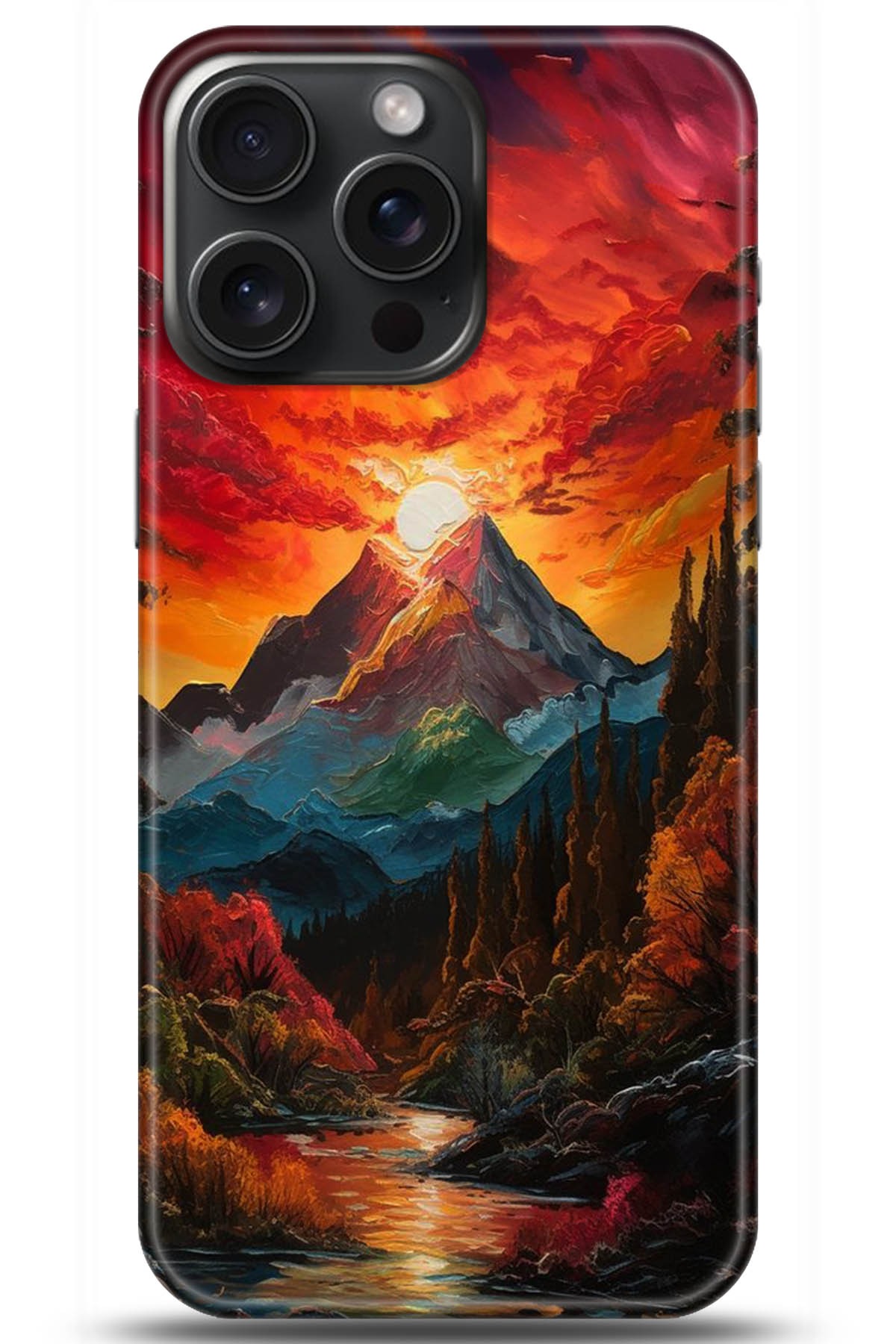 Apple iPhone 15 Pro Max Uyumlu Kılıf HD Baskılı Kılıf - Followed Institution 5224