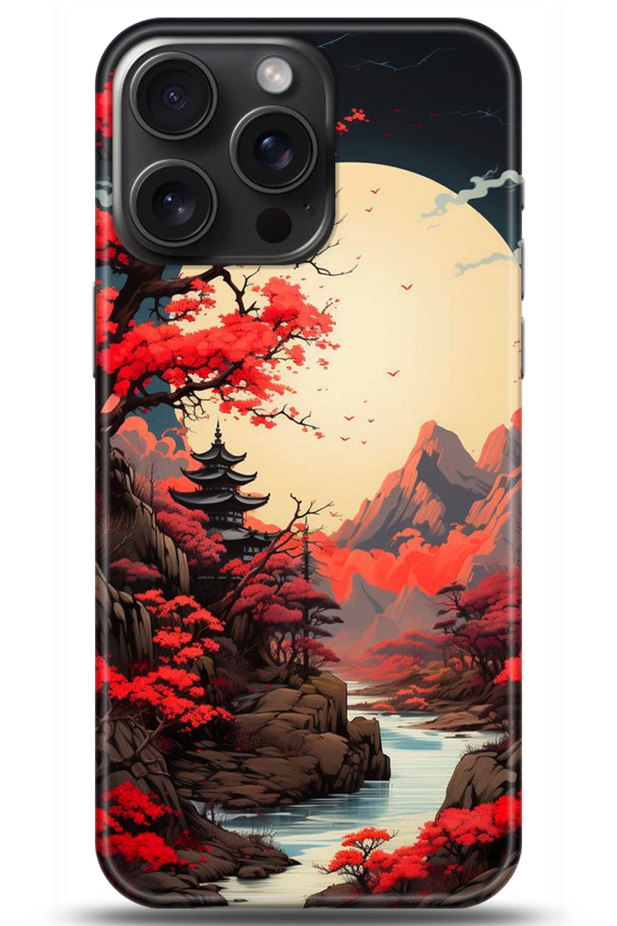 Apple iPhone 15 Pro Max Uyumlu Kılıf HD Baskılı Kılıf - Followed Institution 5242