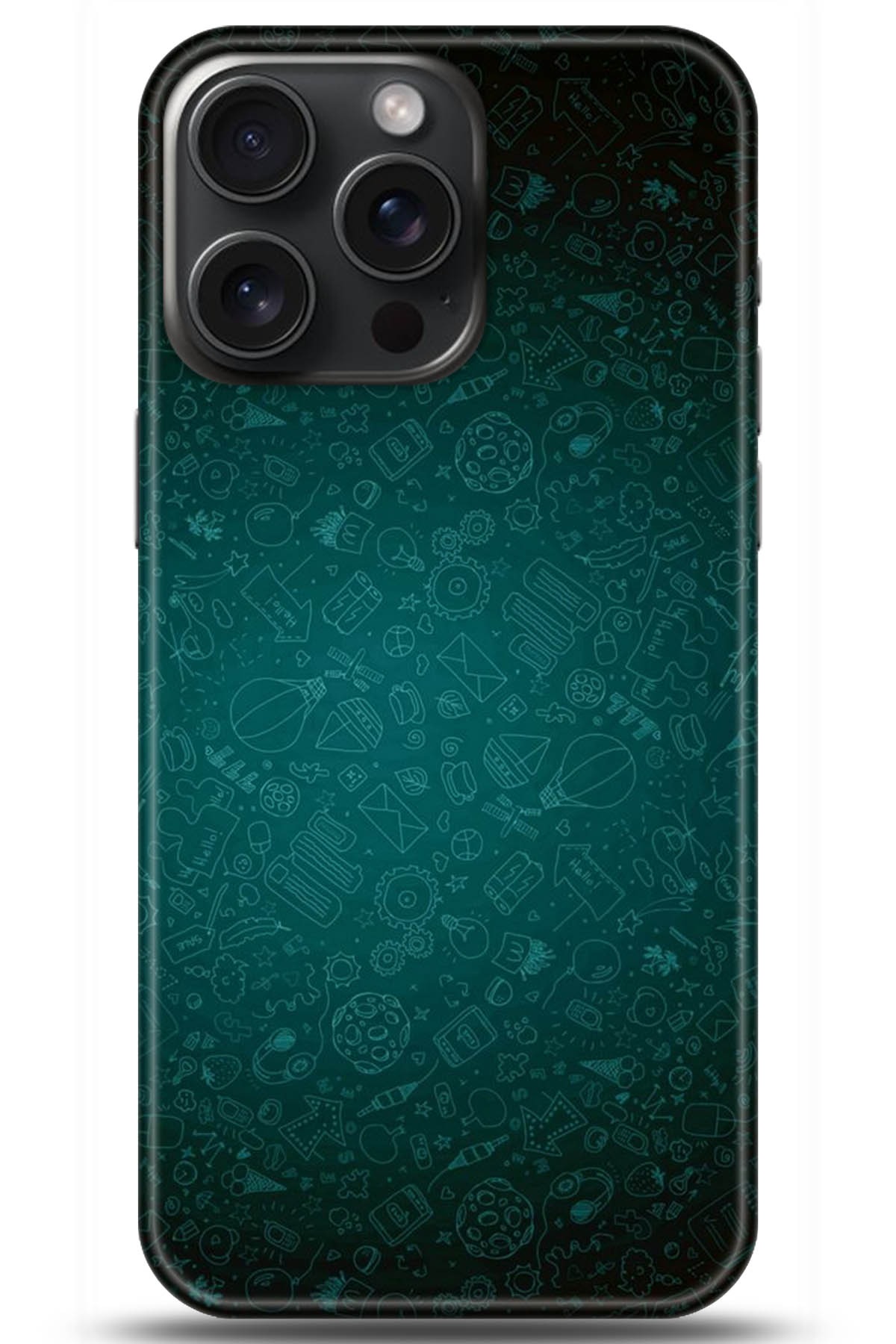 Apple iPhone 15 Pro Max Uyumlu Kılıf HD Baskılı Kılıf - Followed Institution 5255