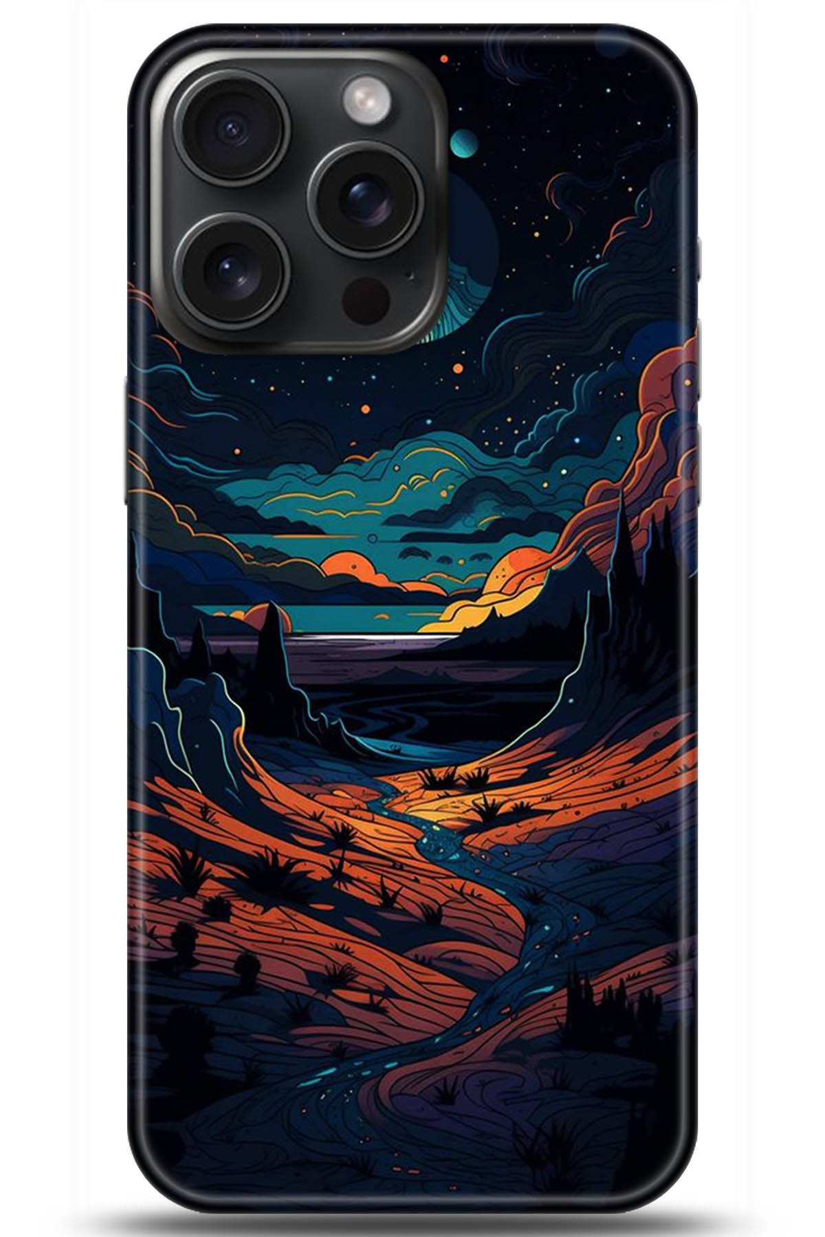 Apple iPhone 15 Pro Max Uyumlu Kılıf HD Baskılı Kılıf - Followed Institution 5275