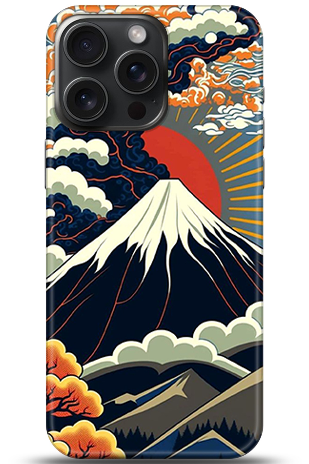 Apple iPhone 15 Pro Max Uyumlu Kılıf HD Baskılı Kılıf - Followed Institution 5342