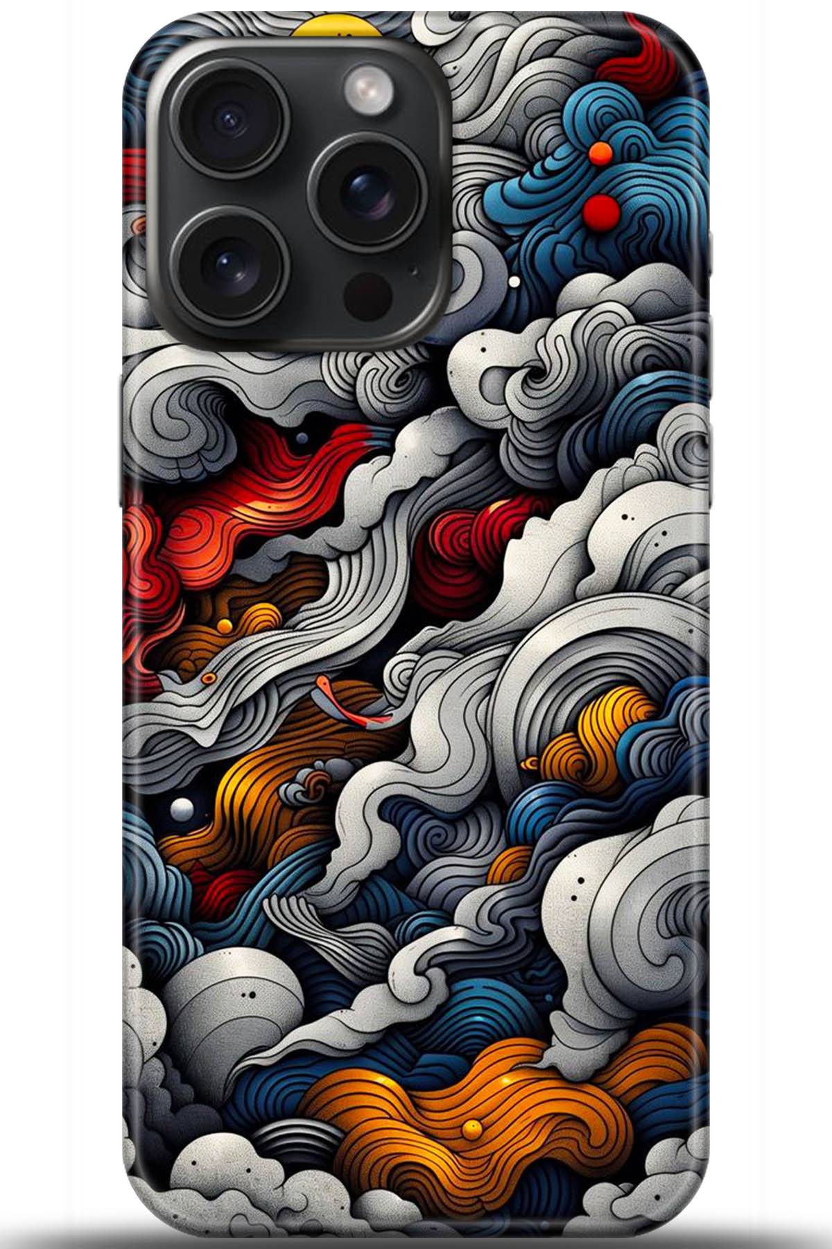 Apple iPhone 15 Pro Max Uyumlu Kılıf HD Baskılı Kılıf - Followed Institution 5436