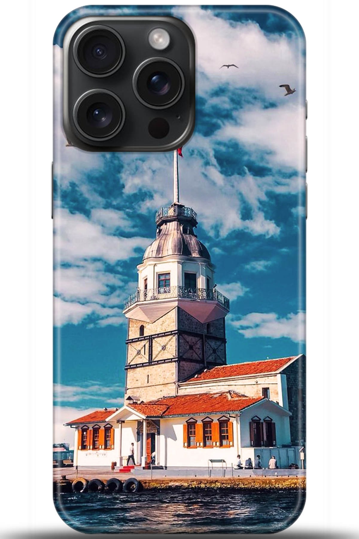 Apple iPhone 15 Pro Max Uyumlu Kılıf HD Baskılı Kılıf - Followed Institution 5547