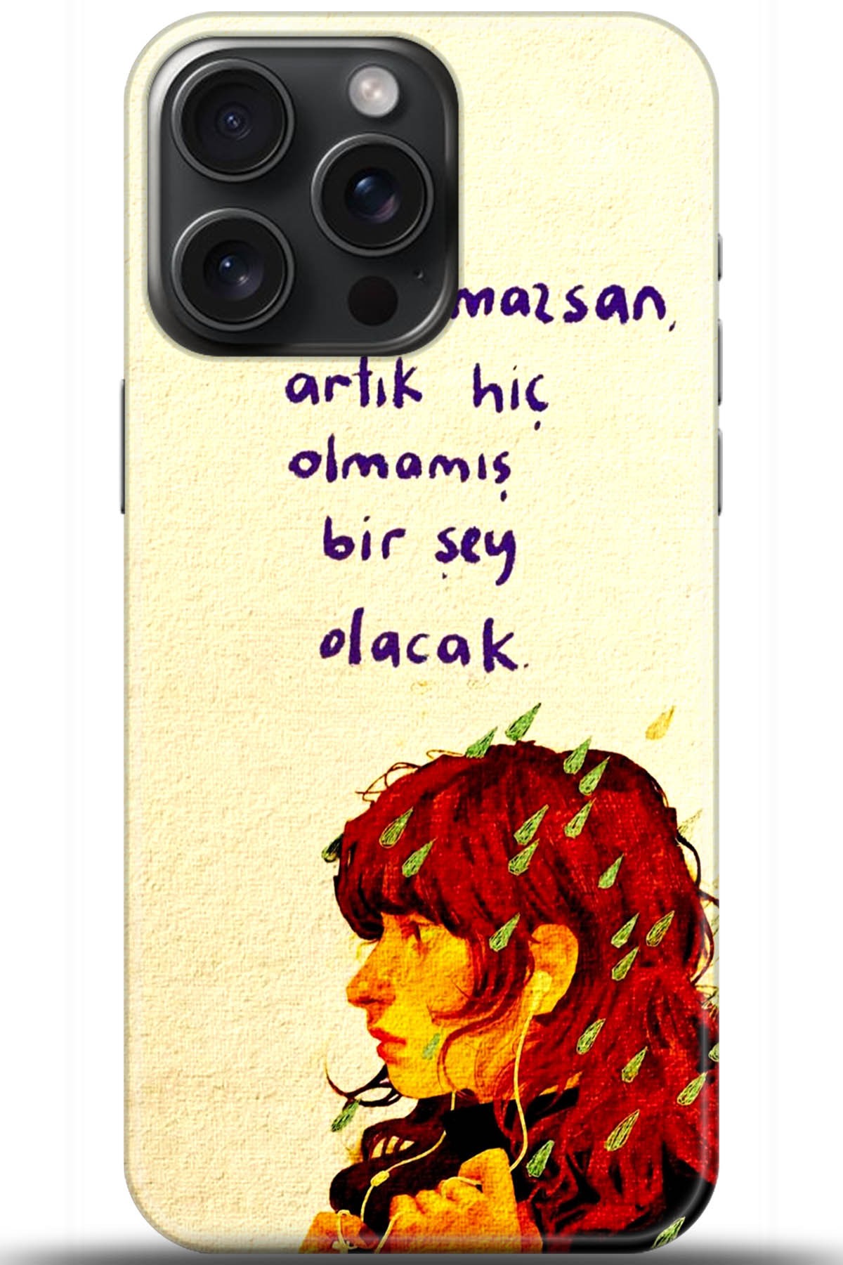 Apple iPhone 15 Pro Max Uyumlu Kılıf HD Baskılı Kılıf - Followed Institution 5595