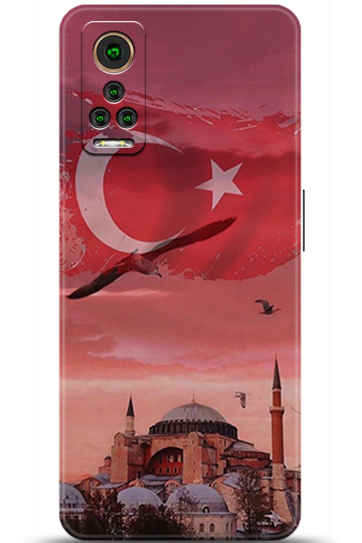 General Mobile GM 22 Pro Uyumlu Kılıf HD Baskılı Kılıf - Followed Institution 5179