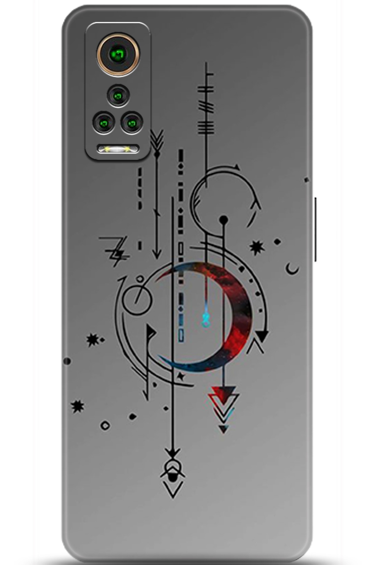 General Mobile GM 22 Pro Uyumlu Kılıf HD Baskılı Kılıf - Followed Institution 5182