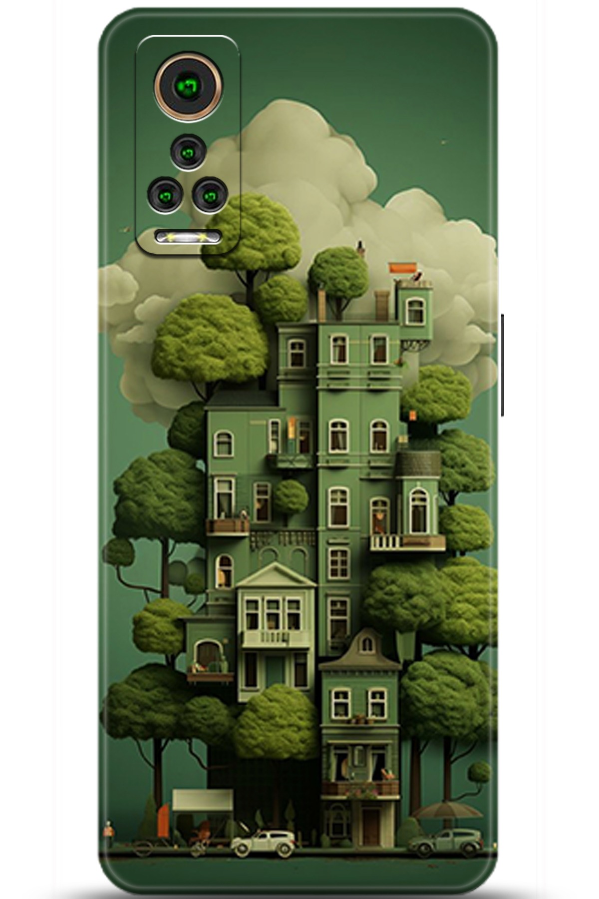 General Mobile GM 22 Pro Uyumlu Kılıf HD Baskılı Kılıf - Followed Institution 5273