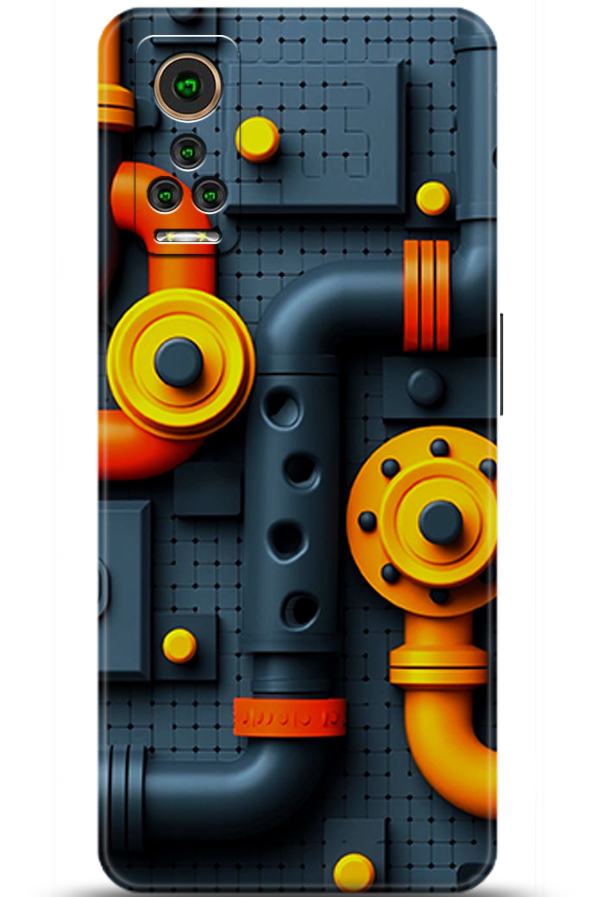 General Mobile GM 22 Pro Uyumlu Kılıf HD Baskılı Kılıf - Followed Institution 5466