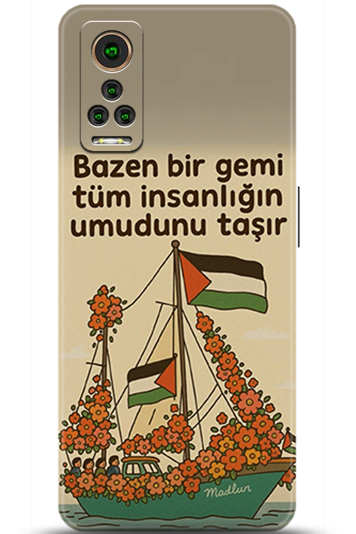 General Mobile GM 22 Pro Uyumlu Kılıf HD Baskılı Kılıf - Followed Institution 5739