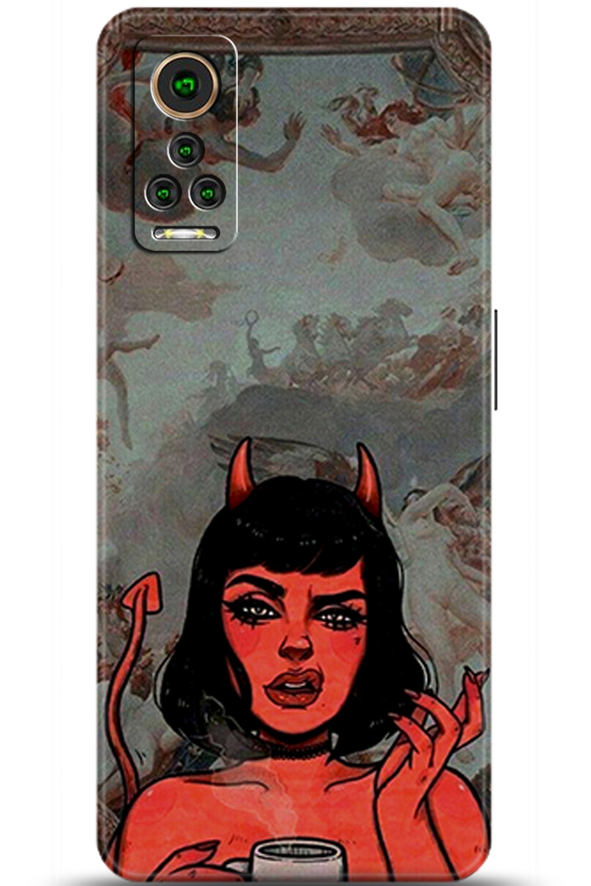 General Mobile GM 22 Pro Uyumlu Kılıf HD Baskılı Kılıf - Followed Institution 6047