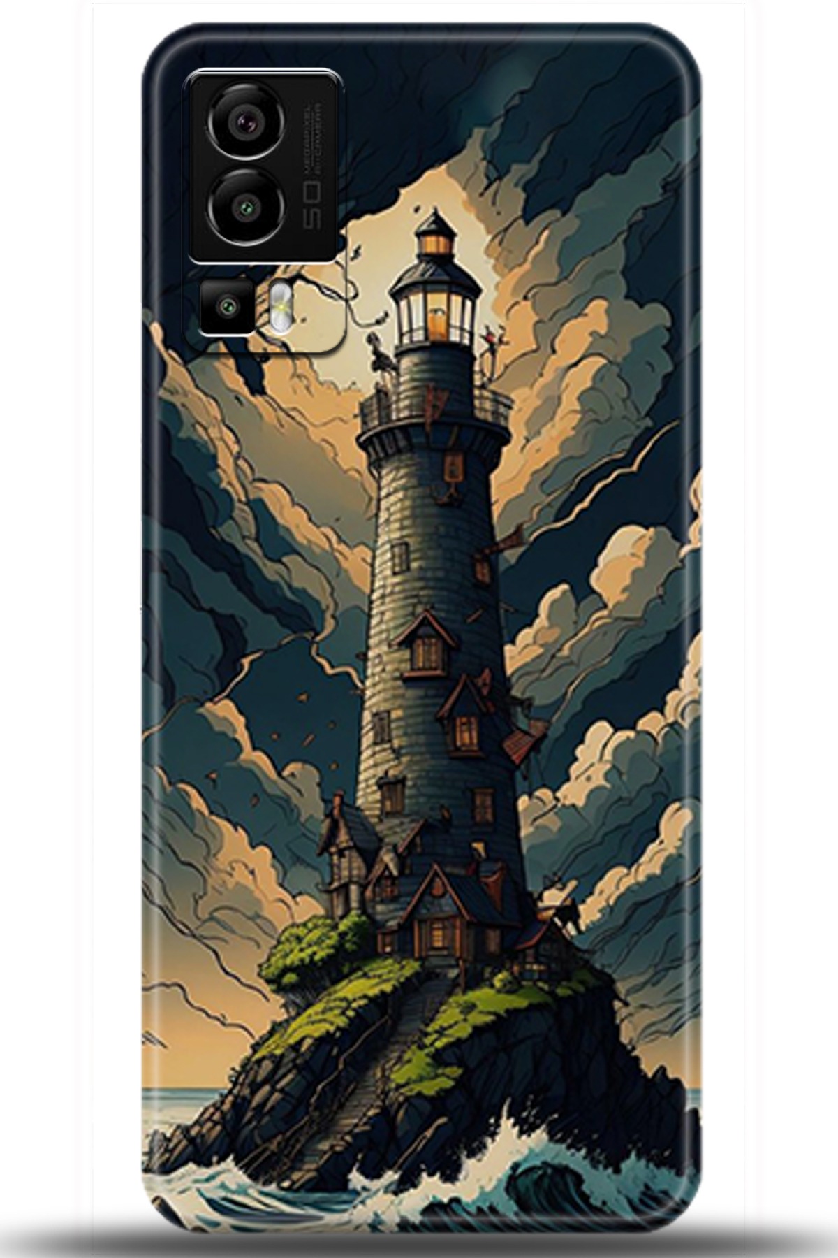 General Mobile GM 23 Uyumlu Kılıf HD Baskılı Kılıf - Followed Institution 5236