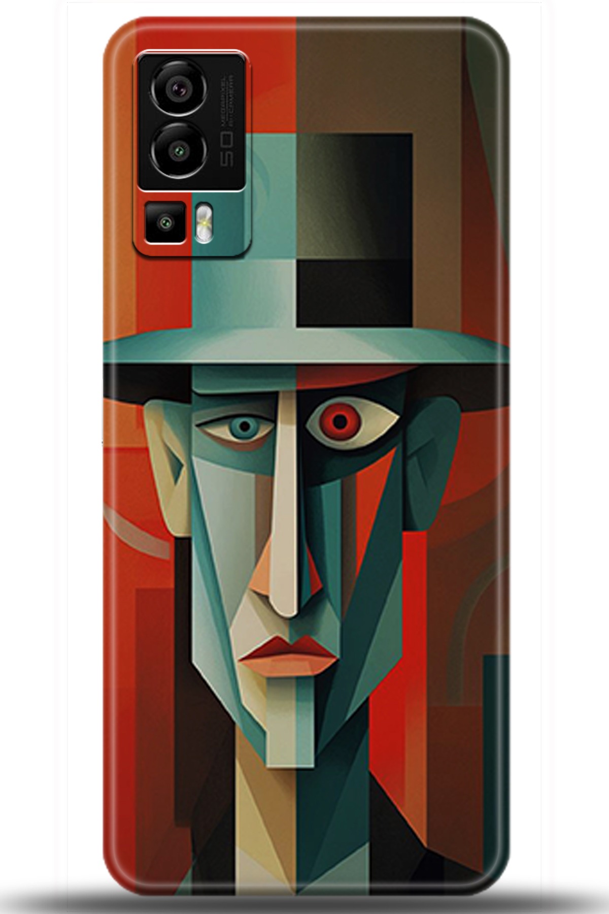 General Mobile GM 23 Uyumlu Kılıf HD Baskılı Kılıf - Followed Institution 5325