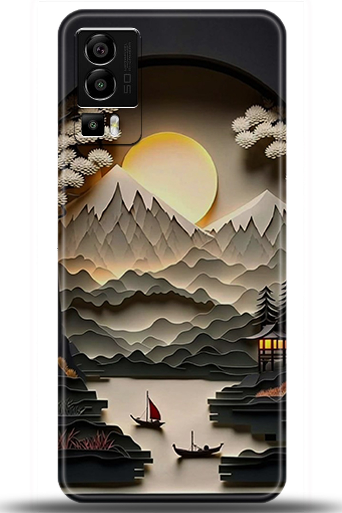 General Mobile GM 23 Uyumlu Kılıf HD Baskılı Kılıf - Followed Institution 5354