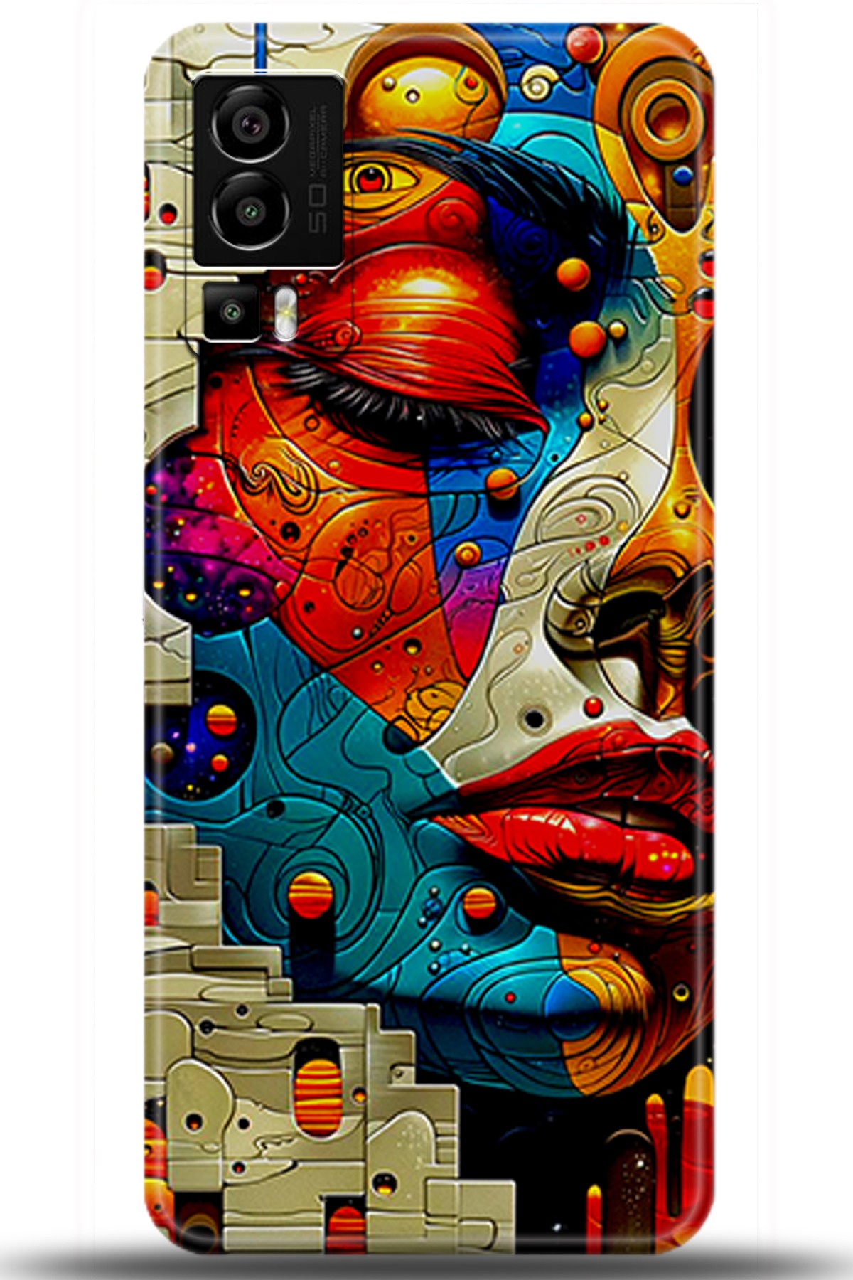 General Mobile GM 23 Uyumlu Kılıf HD Baskılı Kılıf - Followed Institution 5422