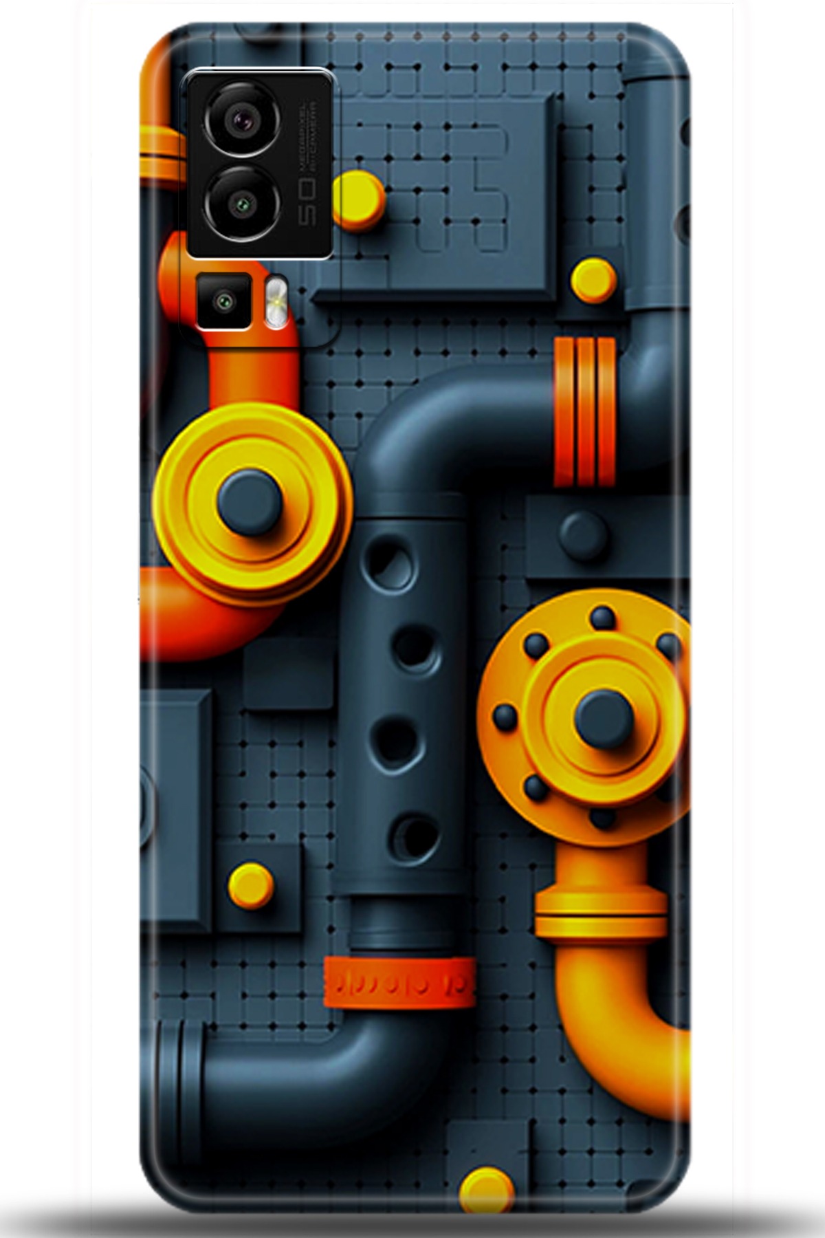 General Mobile GM 23 Uyumlu Kılıf HD Baskılı Kılıf - Followed Institution 5466