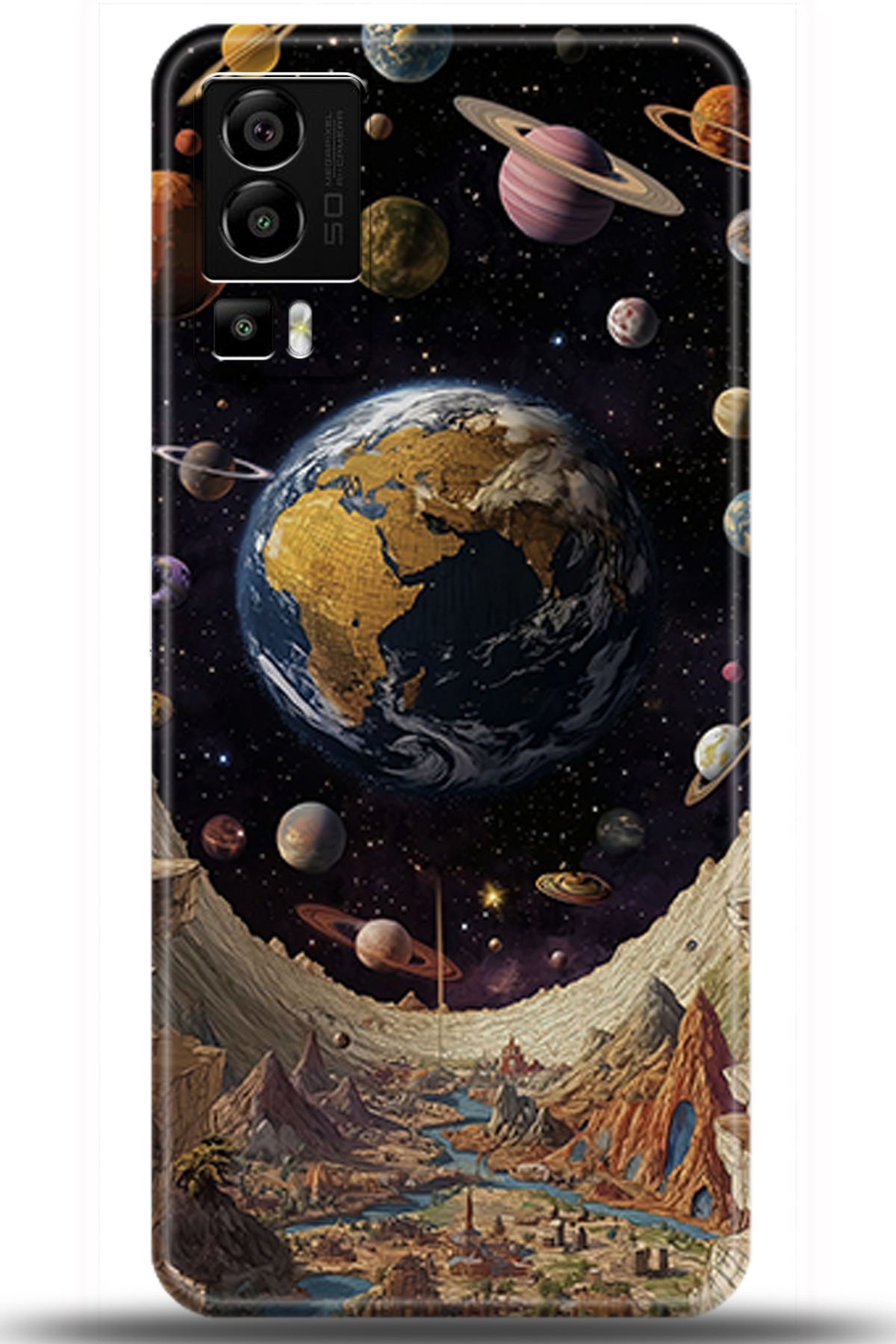 General Mobile GM 23 Uyumlu Kılıf HD Baskılı Kılıf - Followed Institution 5758