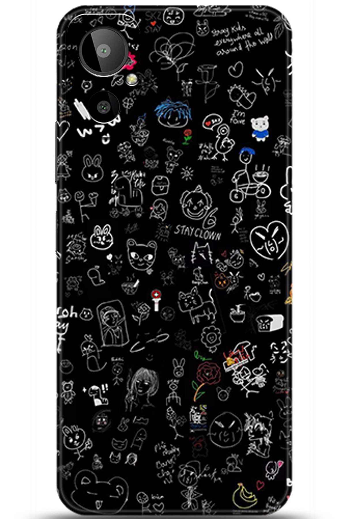 General Mobile GM 23 SE Uyumlu Kılıf HD Baskılı Kılıf - Followed Institution 5143