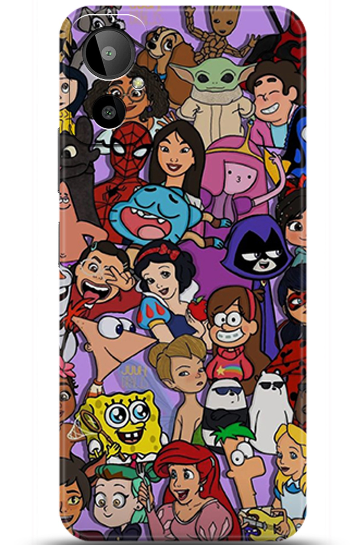 General Mobile GM 23 SE Uyumlu Kılıf HD Baskılı Kılıf - Followed Institution 5168