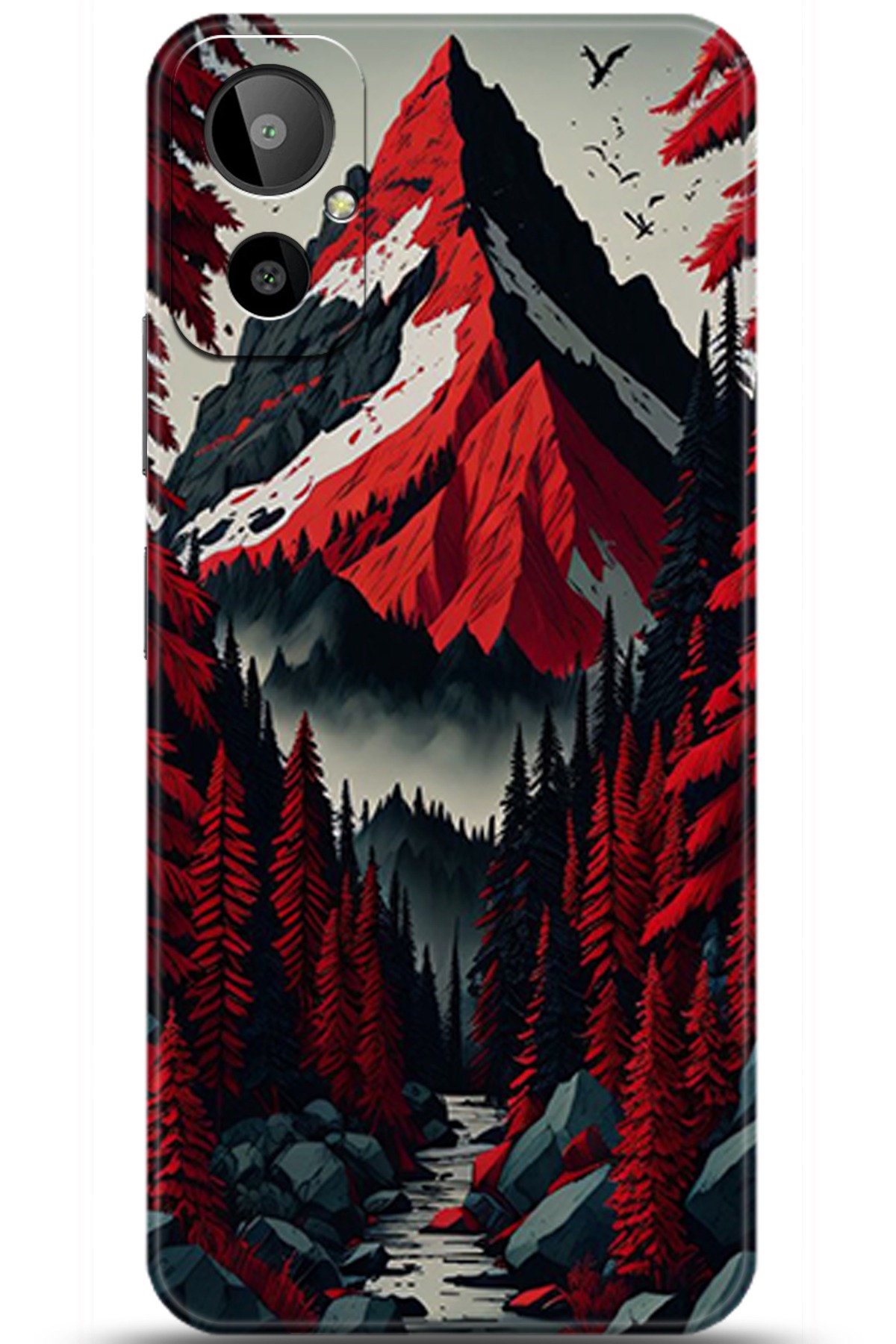 General Mobile GM 23 SE Uyumlu Kılıf HD Baskılı Kılıf - Followed Institution 5196