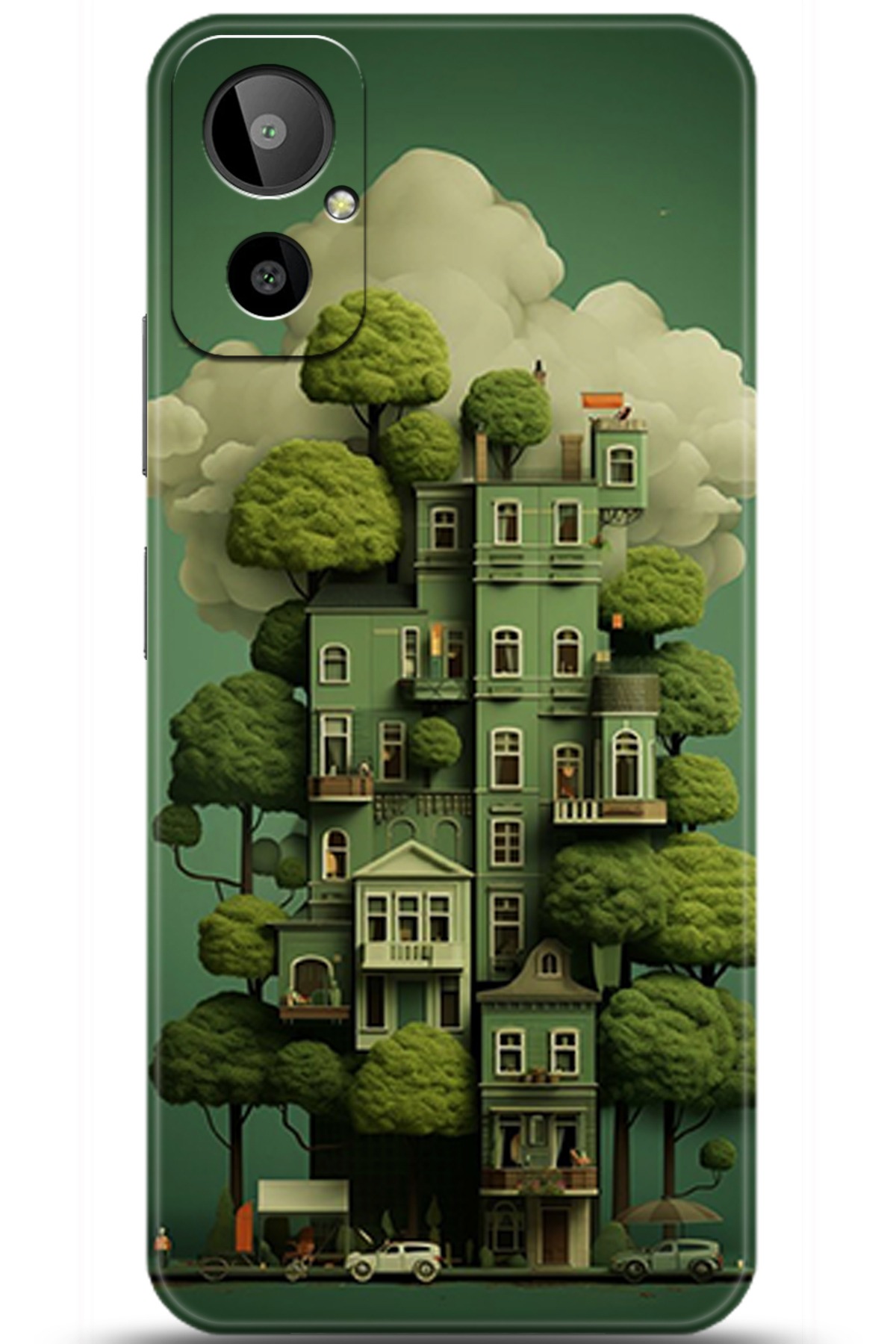 General Mobile GM 23 SE Uyumlu Kılıf HD Baskılı Kılıf - Followed Institution 5273