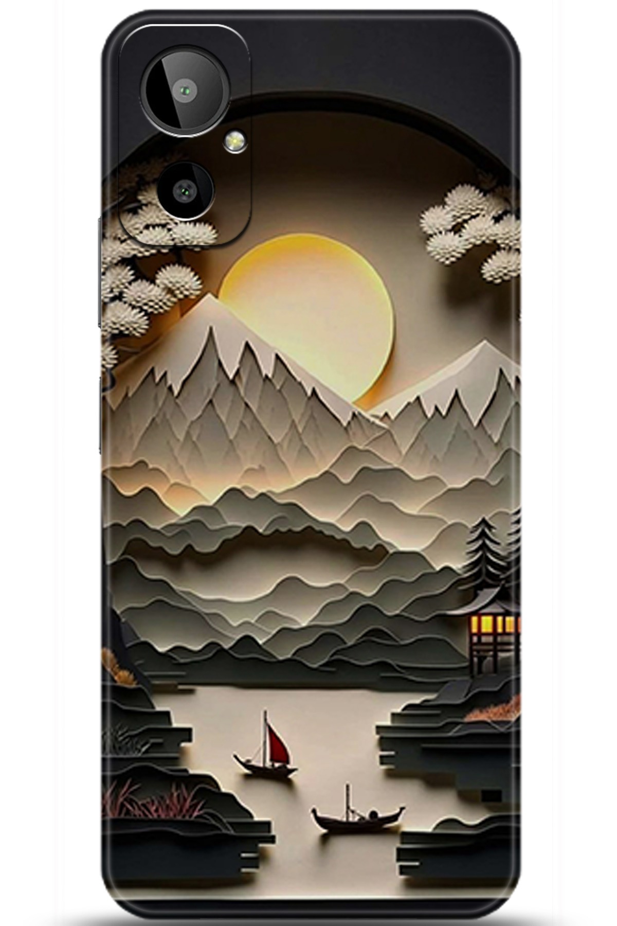 General Mobile GM 23 SE Uyumlu Kılıf HD Baskılı Kılıf - Followed Institution 5354