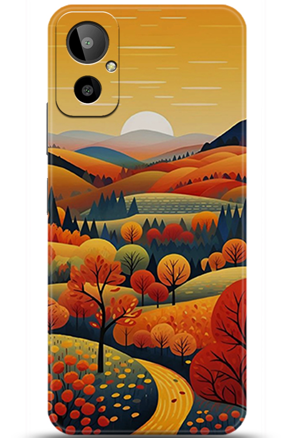 General Mobile GM 23 SE Uyumlu Kılıf HD Baskılı Kılıf - Followed Institution 5356