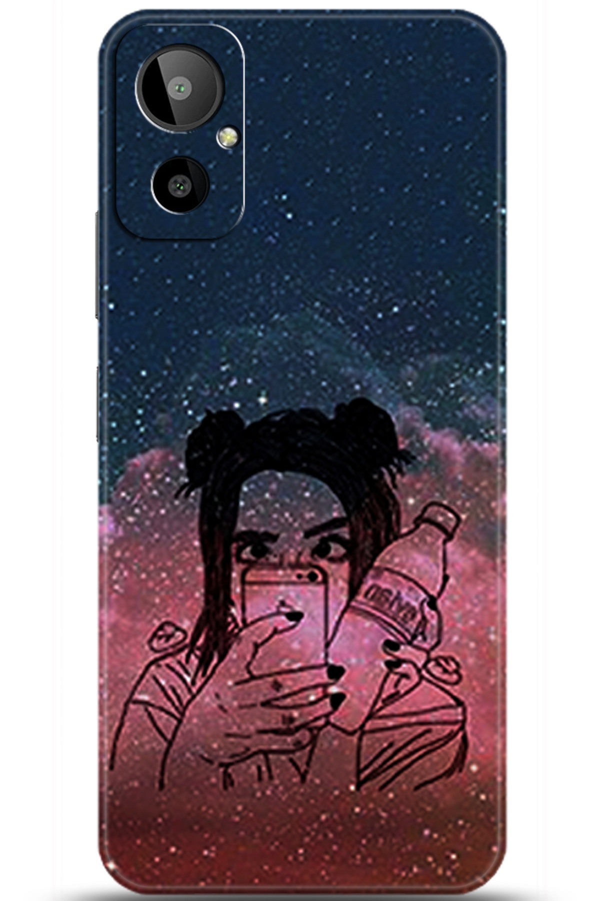 General Mobile GM 23 SE Uyumlu Kılıf HD Baskılı Kılıf - Followed Institution 5917