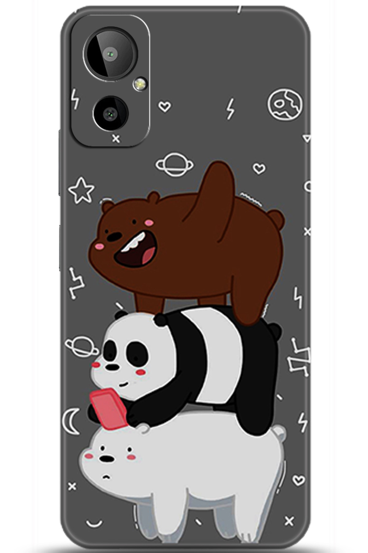 General Mobile GM 23 SE Uyumlu Kılıf HD Baskılı Kılıf - Followed Institution 5931