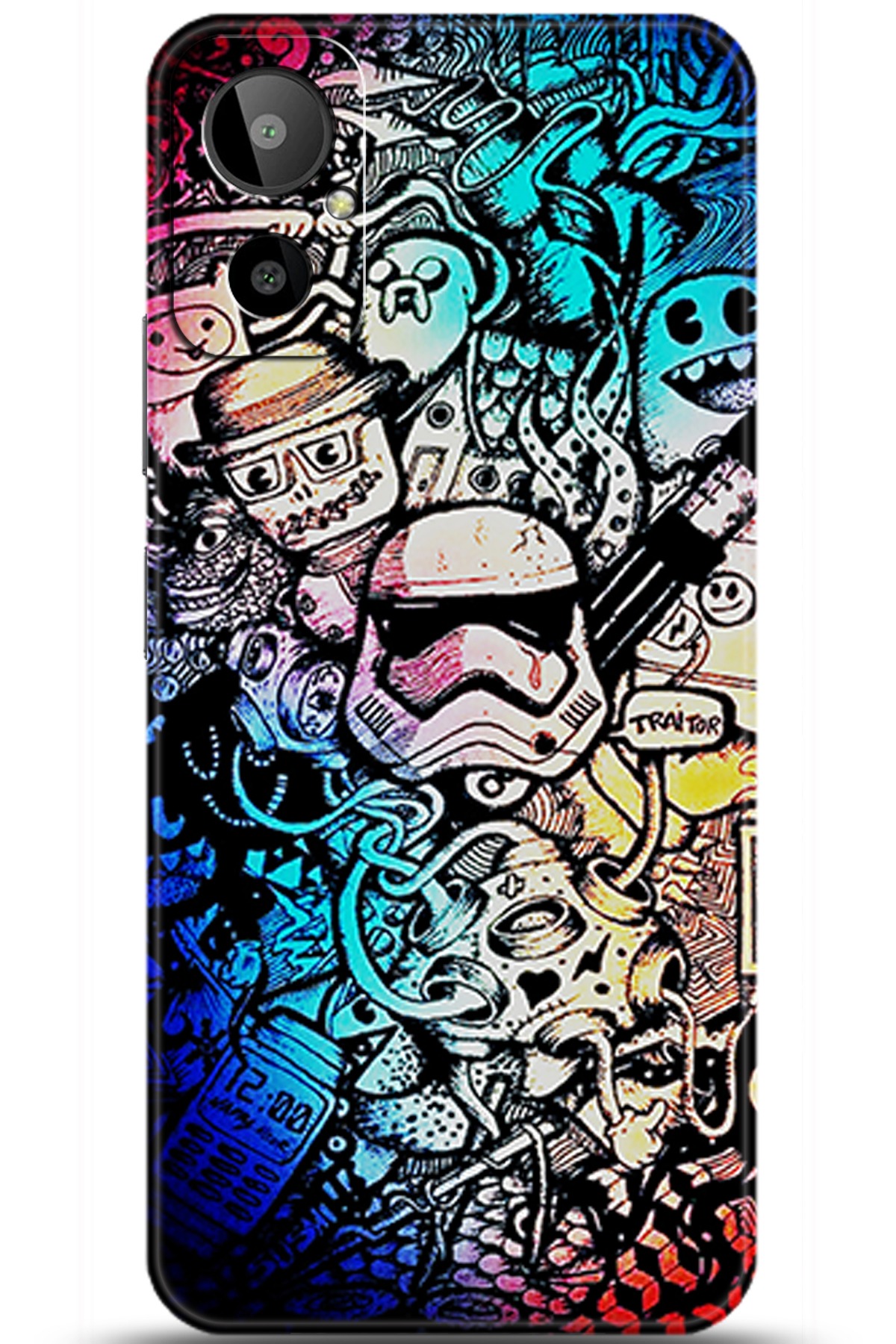 General Mobile GM 23 SE Uyumlu Kılıf HD Baskılı Kılıf - Followed Institution 5973